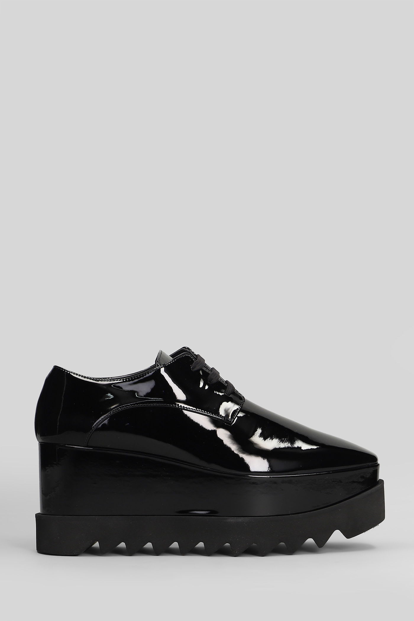 Stella Mccartney Elyse Sneakers In Black Polyuretan In Multi