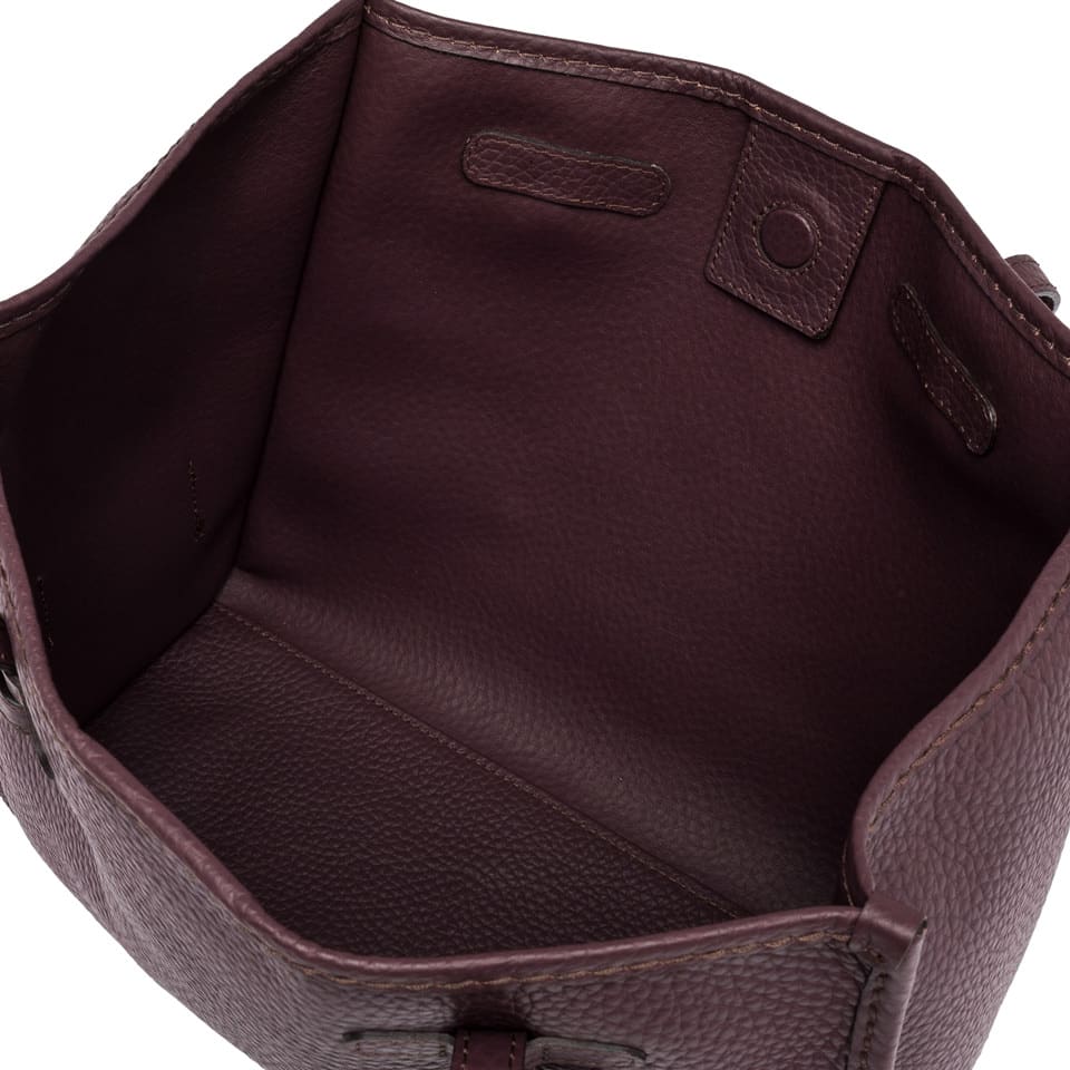 Shop Gianni Chiarini Marcella Bag In Plum