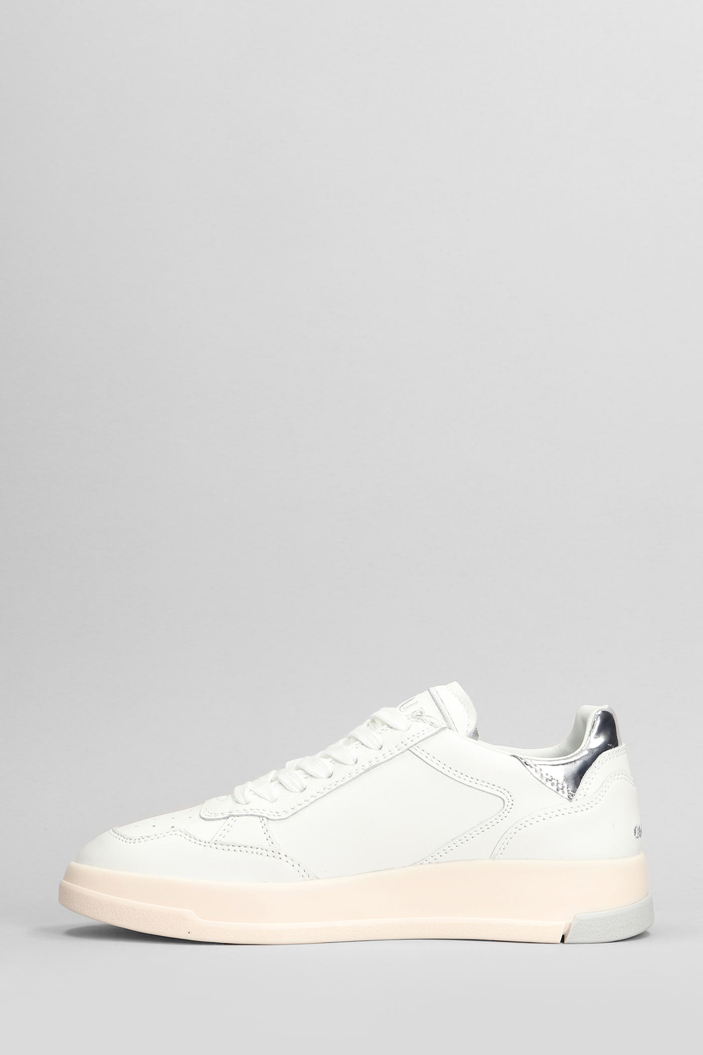 Shop Ghoud Tweener Low Sneakers In White Leather