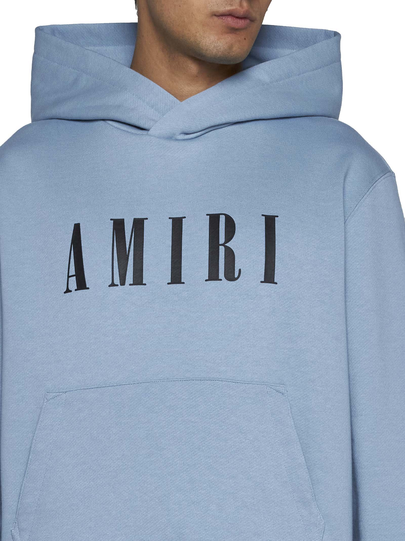Shop Amiri Sweater In Ashley Blue