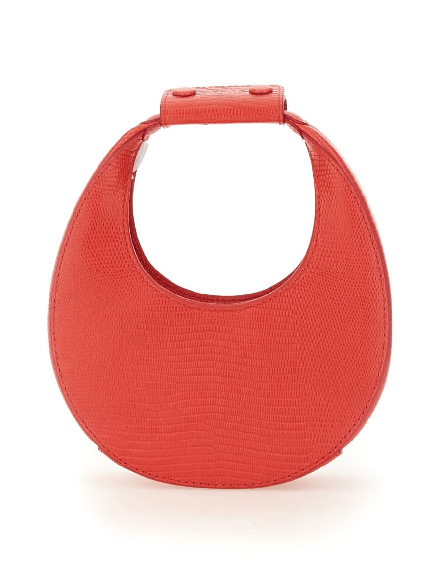 Shop Staud Goodnight Moon Bag In Rdr Red Rose