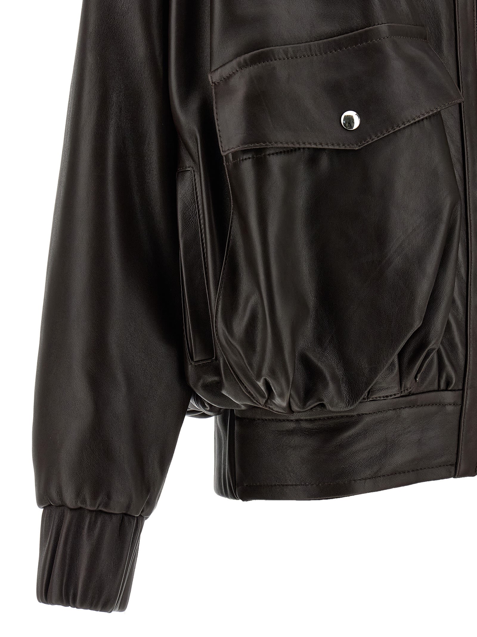 Khaite Daemon Jacket In Brown