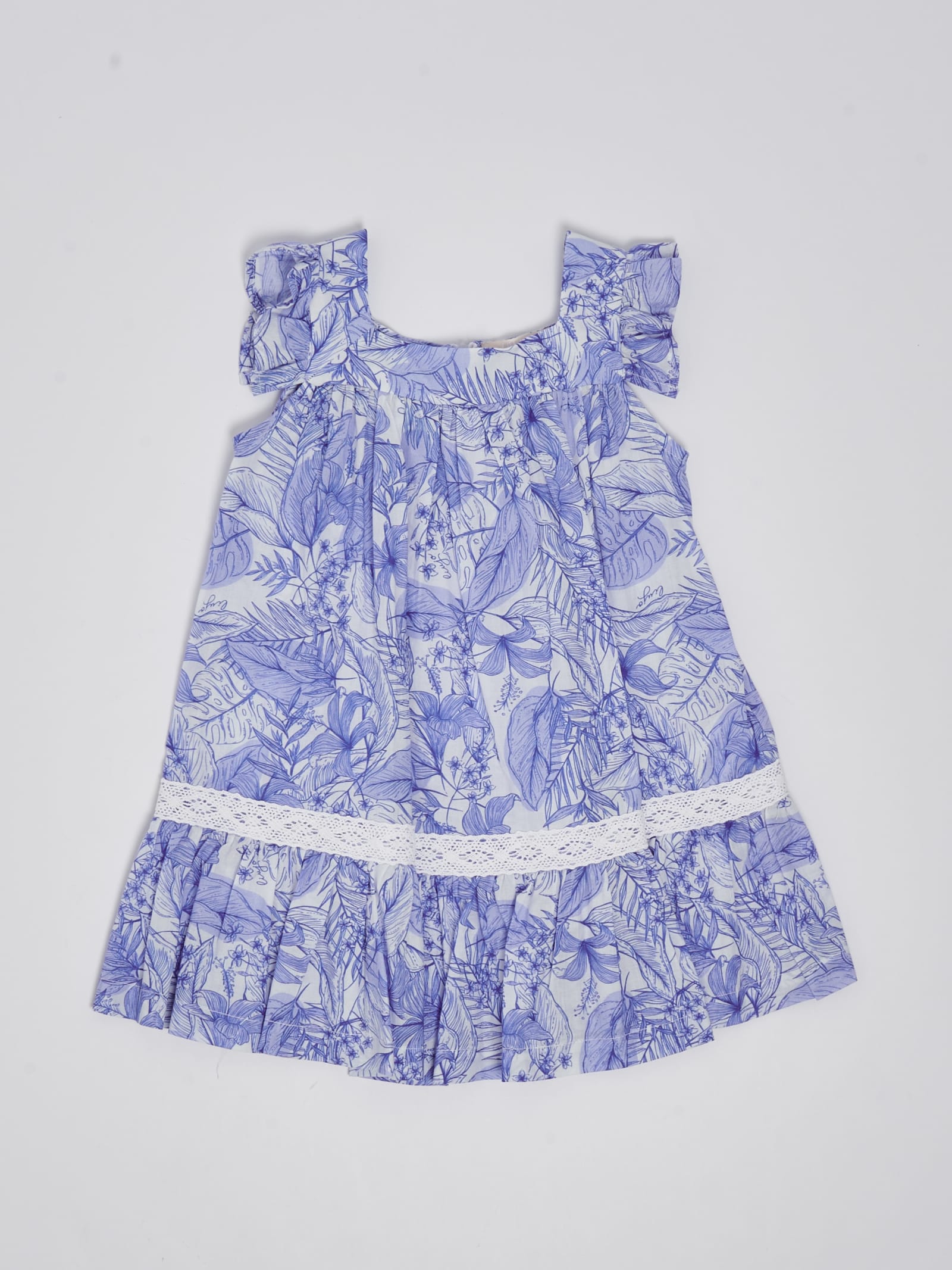 Liu •jo Kids' Dress Dress In Azzurro-bianco