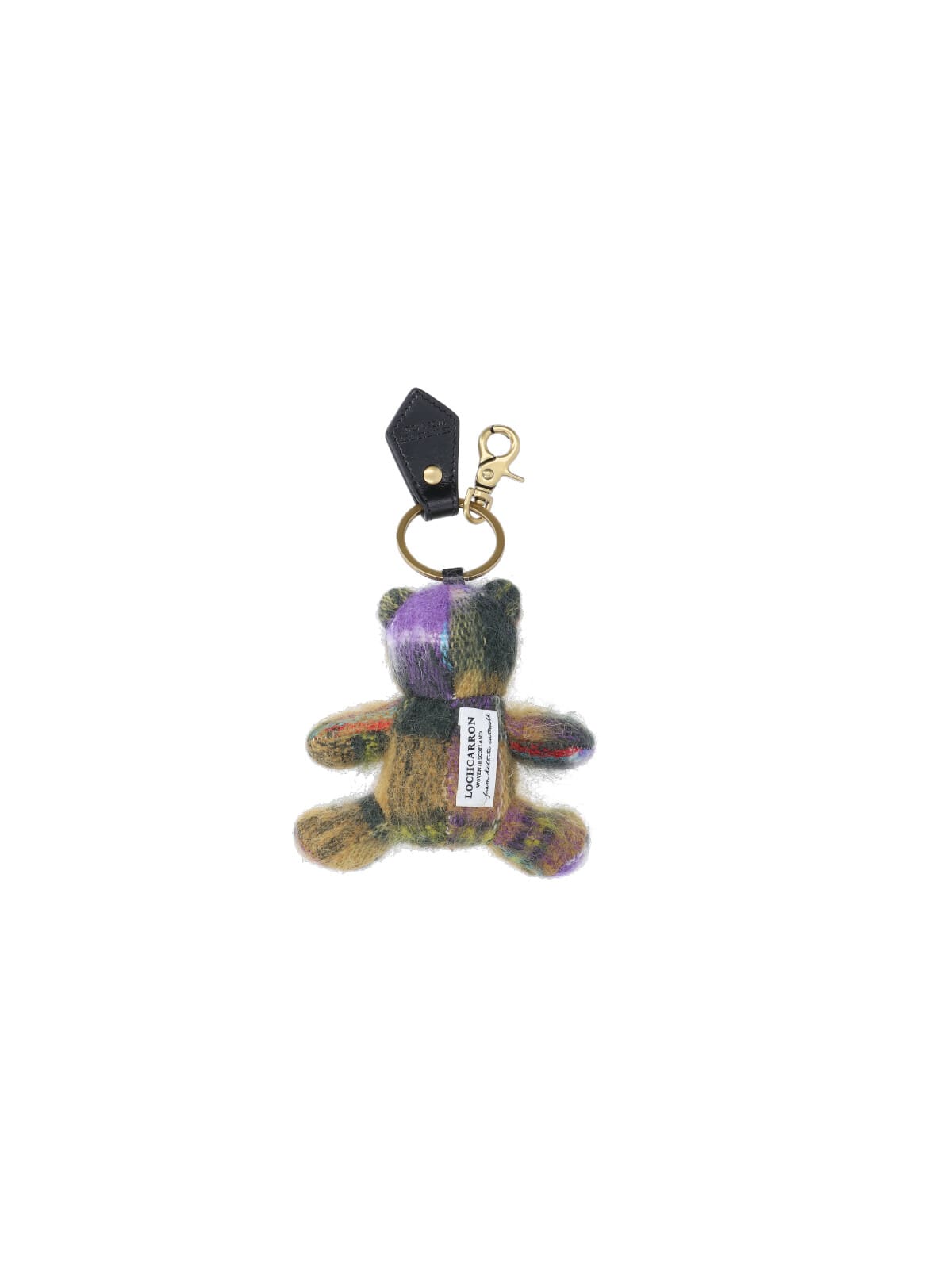 Shop Vivienne Westwood Teddy Bear Keyring In Multicolour