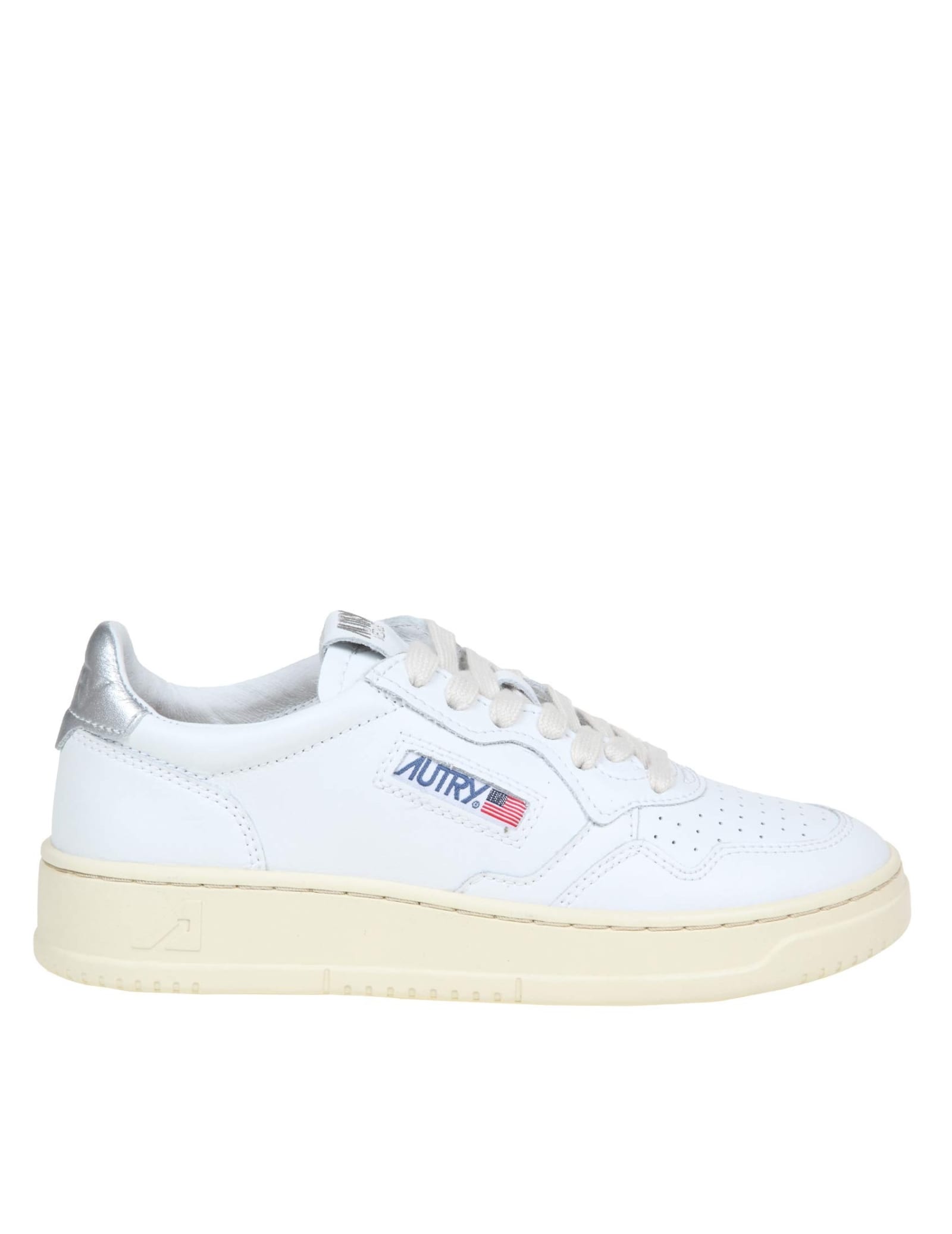 AUTRY SNEAKERS IN WHITE LEATHER