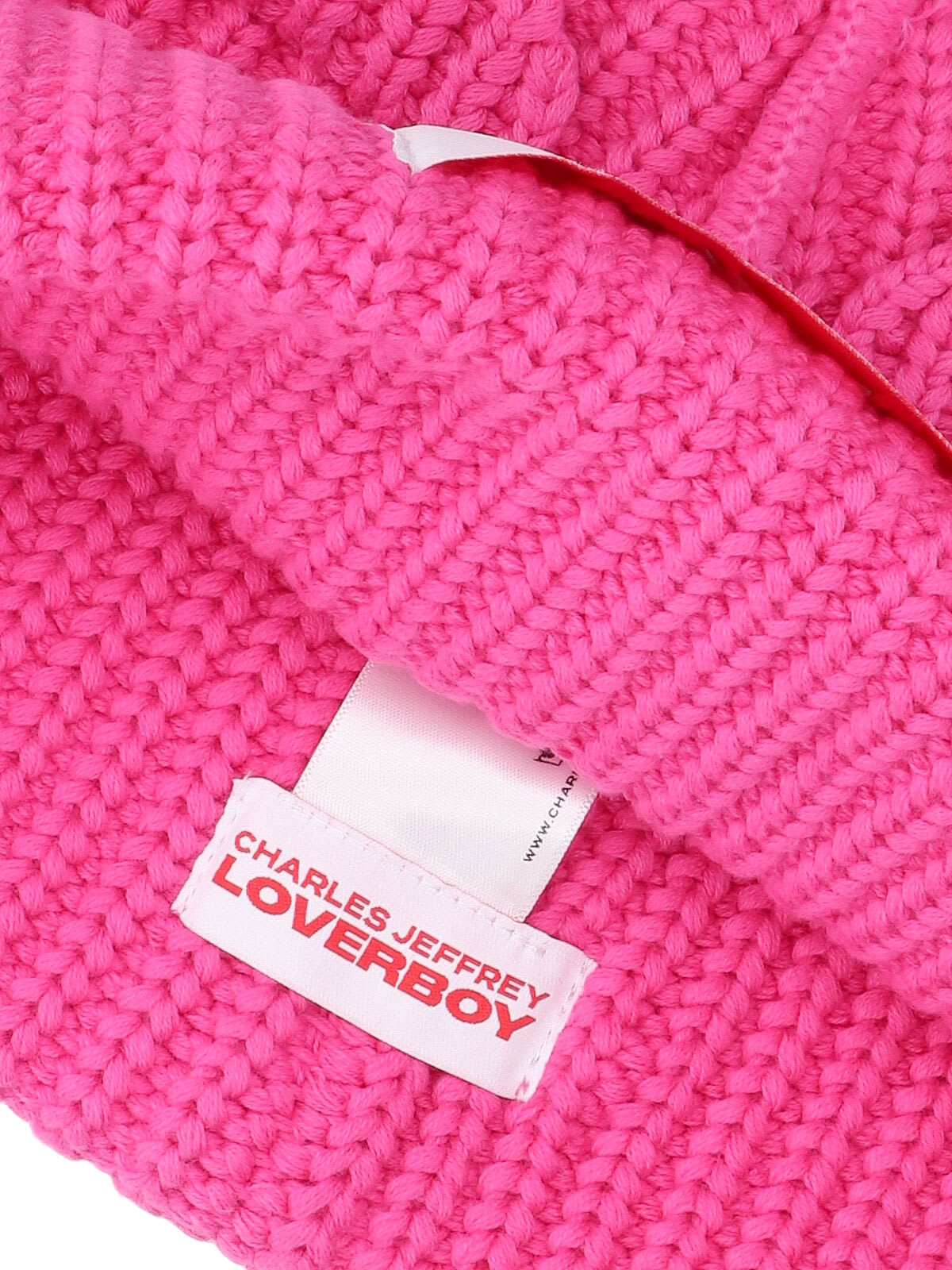 Charles Jeffrey Loverboy Chunky Ears Beanie In Pink