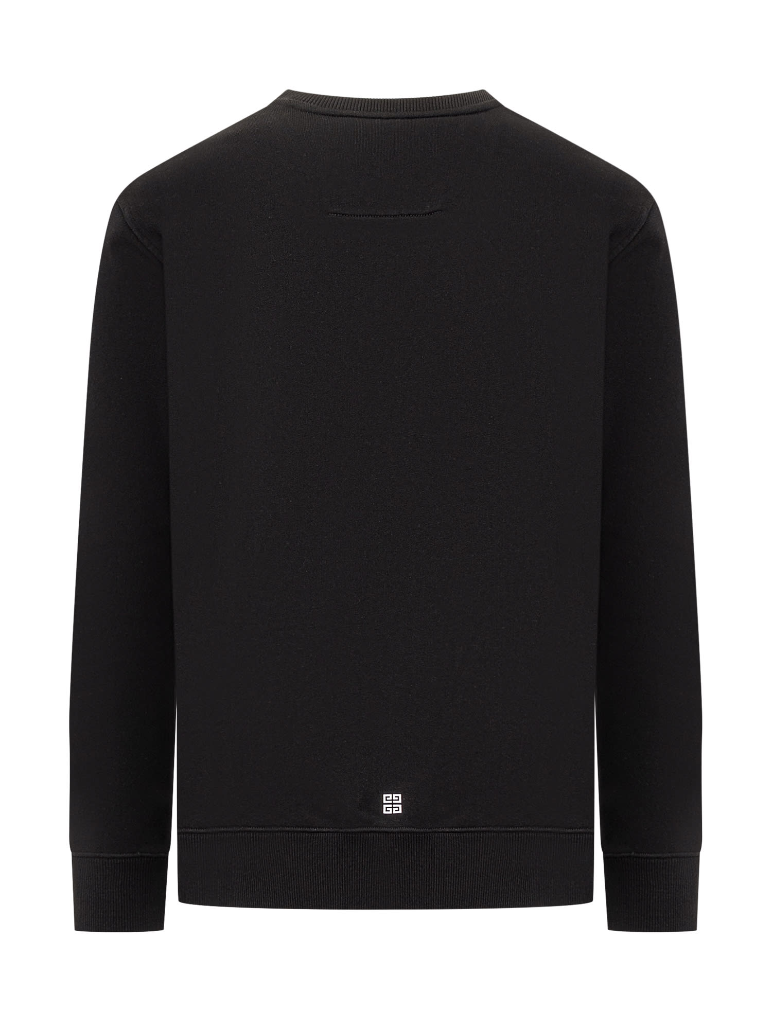 Shop Givenchy Sweatshirt With  Logo In Black