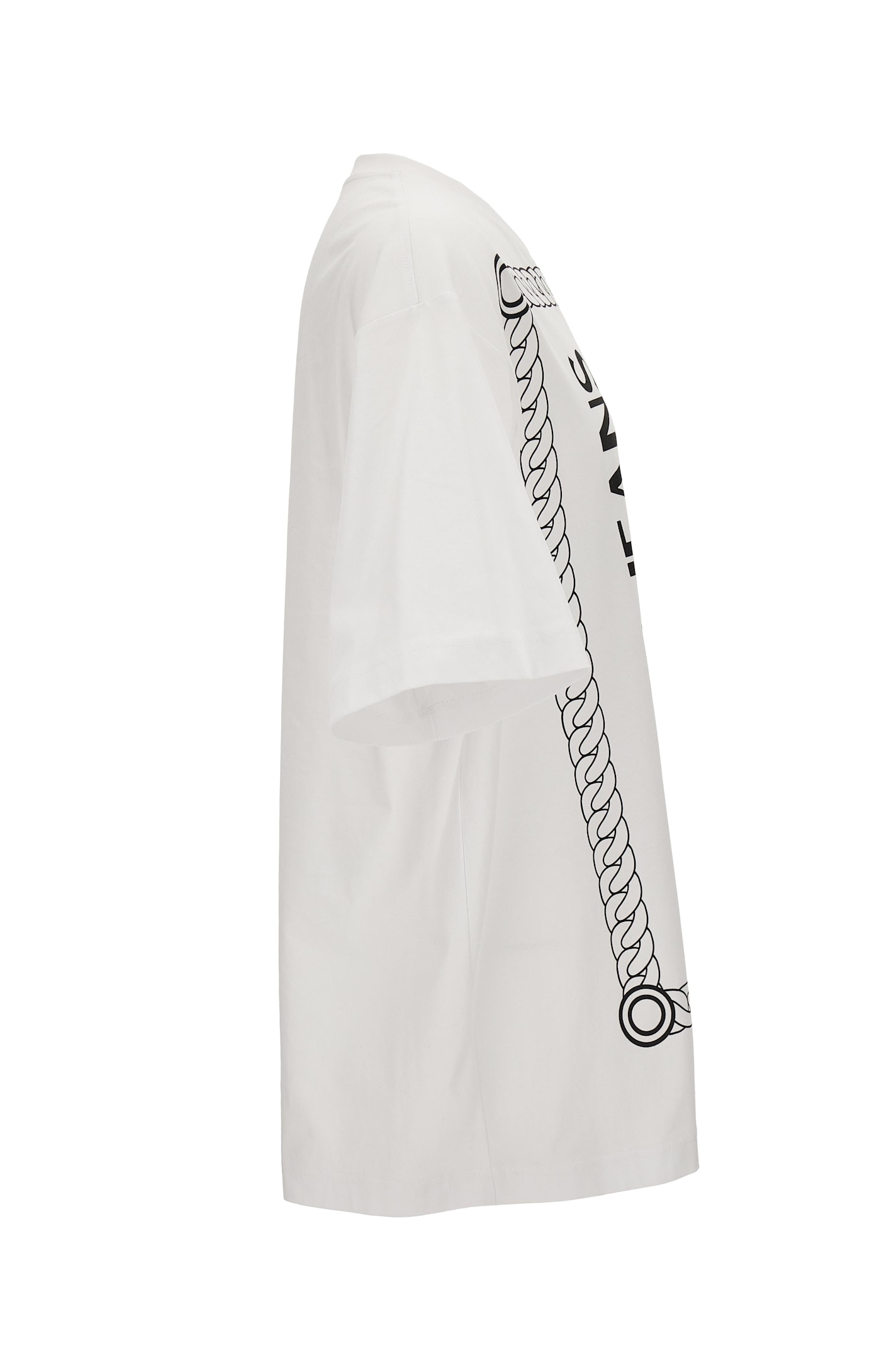 VERSACE JEANS COUTURE VERSACE JEANS COUTURE WHITE SHORT SLEEVES T-SHIRT 