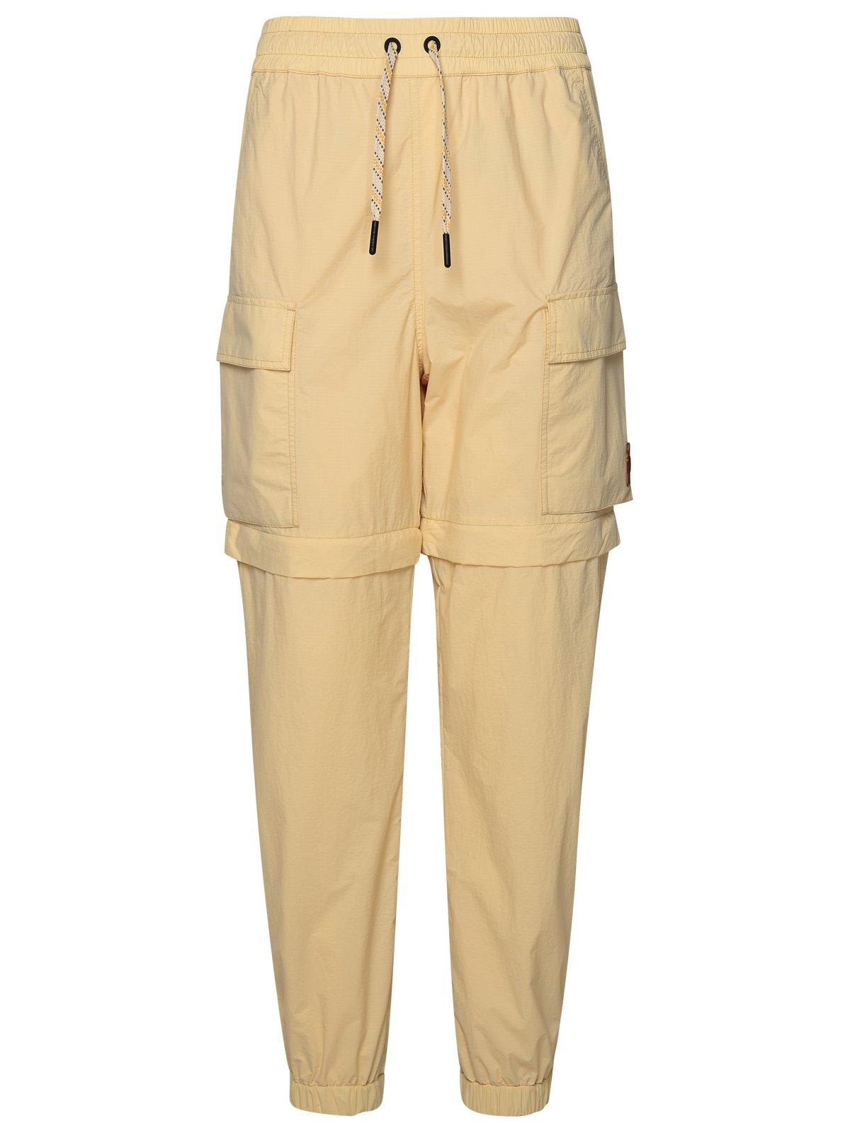 Shop Moncler Pocket Detailed Cargo Trousers