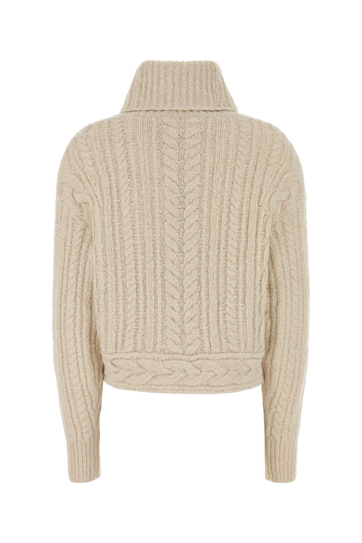 Isabel Marant Étoile Isabel Marant Etoile Ivory Cotton Blend Brenda Sweater In Neutral