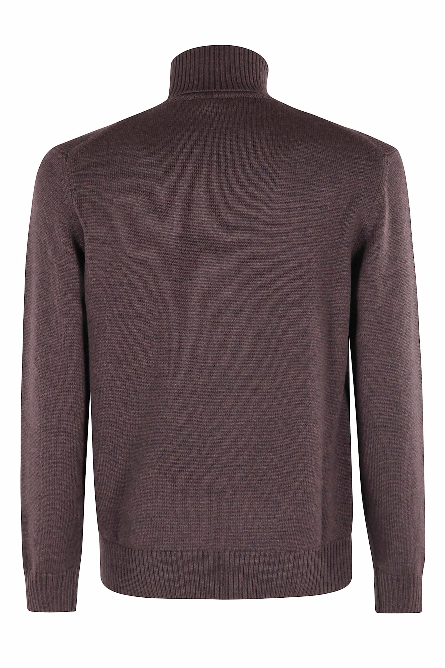 Altea Maglia Collo Alto Merino In Brown