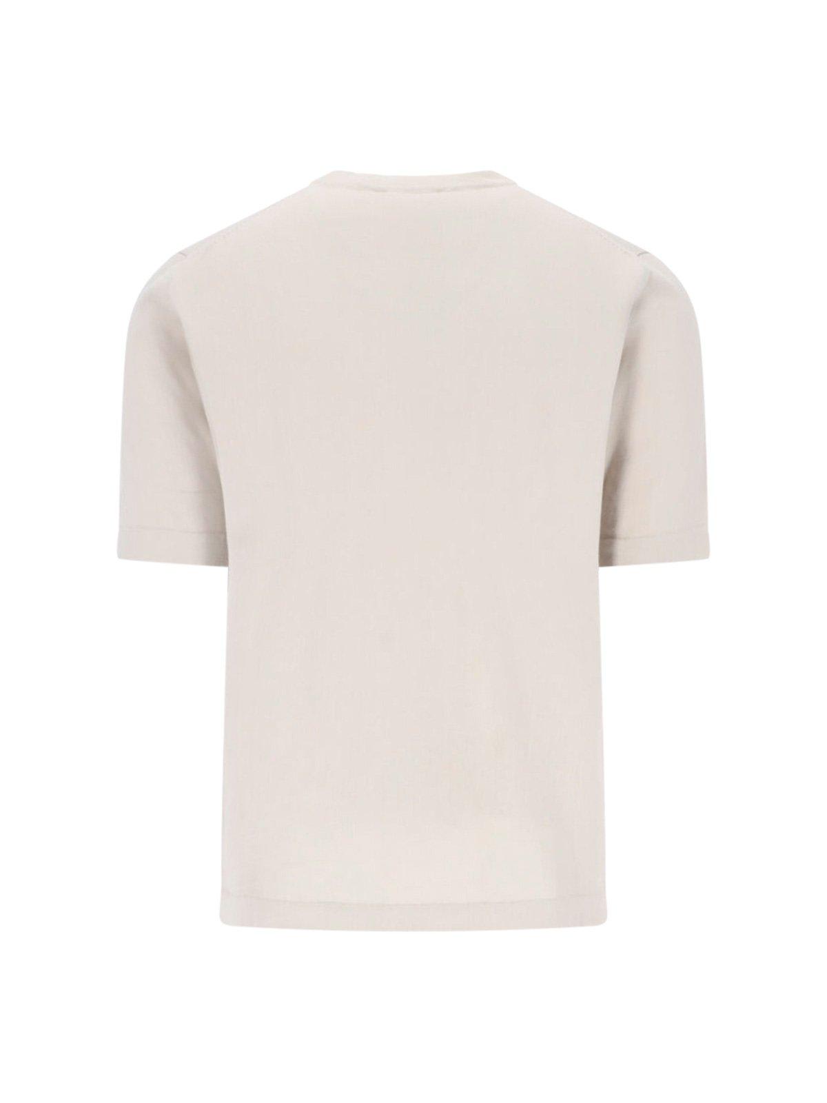 K-way Neck Crew Plain Short Sleeves
