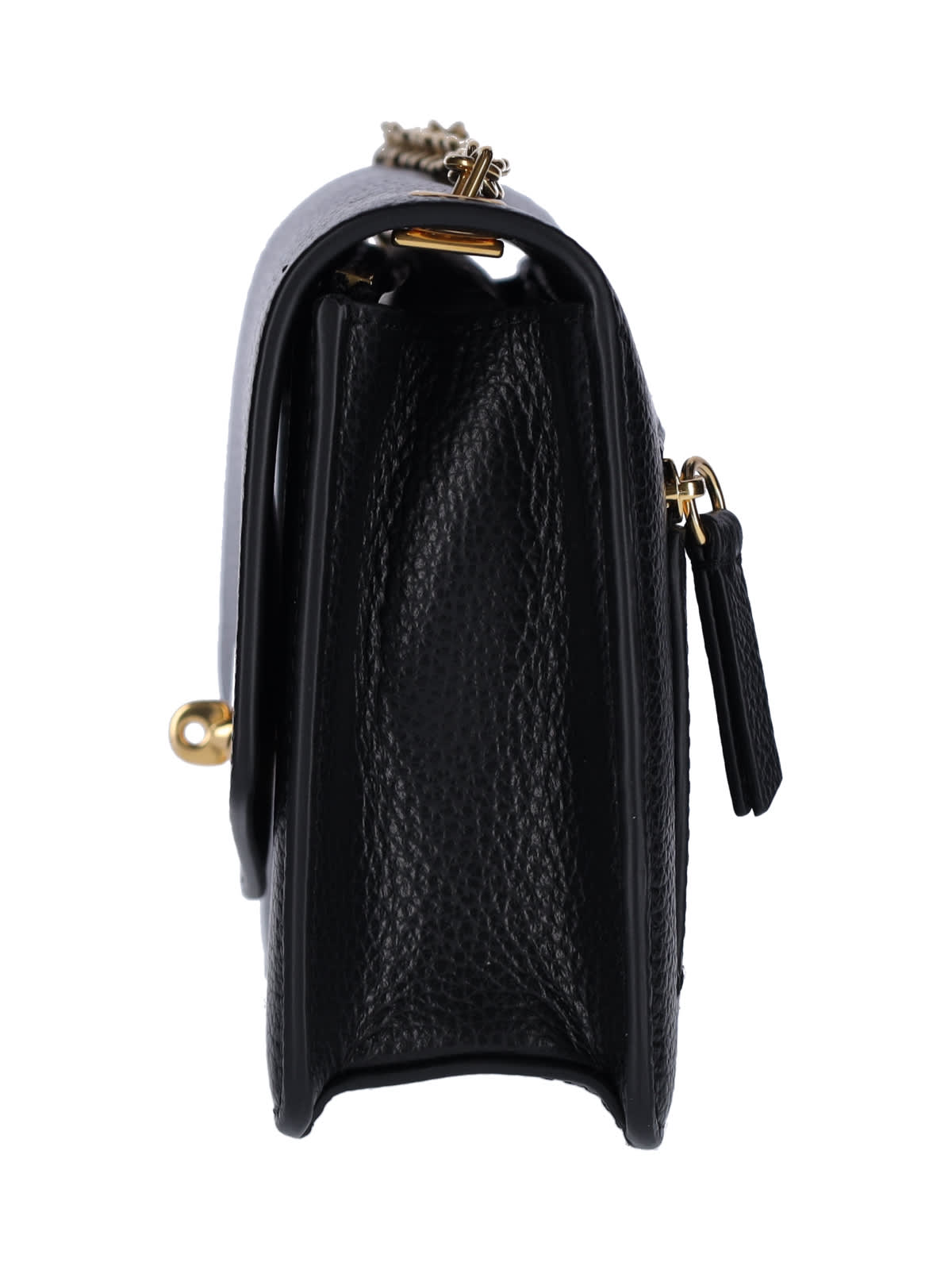 Shop Mulberry Darley Small Shoulder Bag In Black