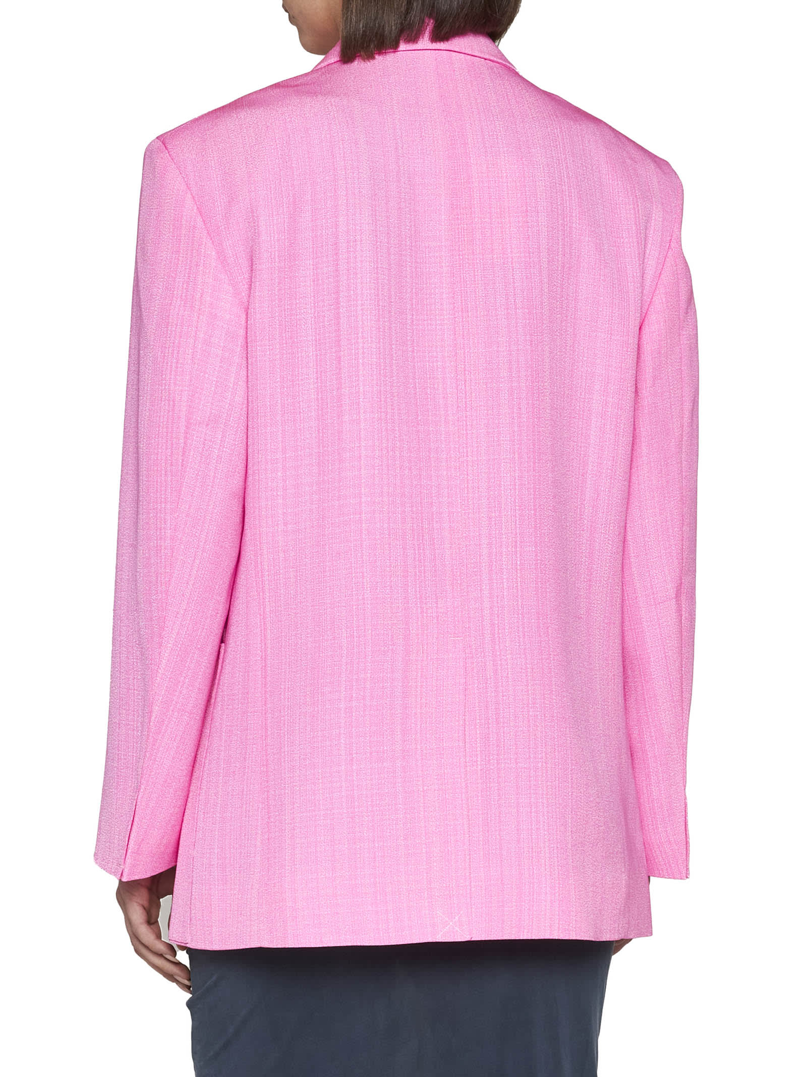Shop Jacquemus Blazer In Pink