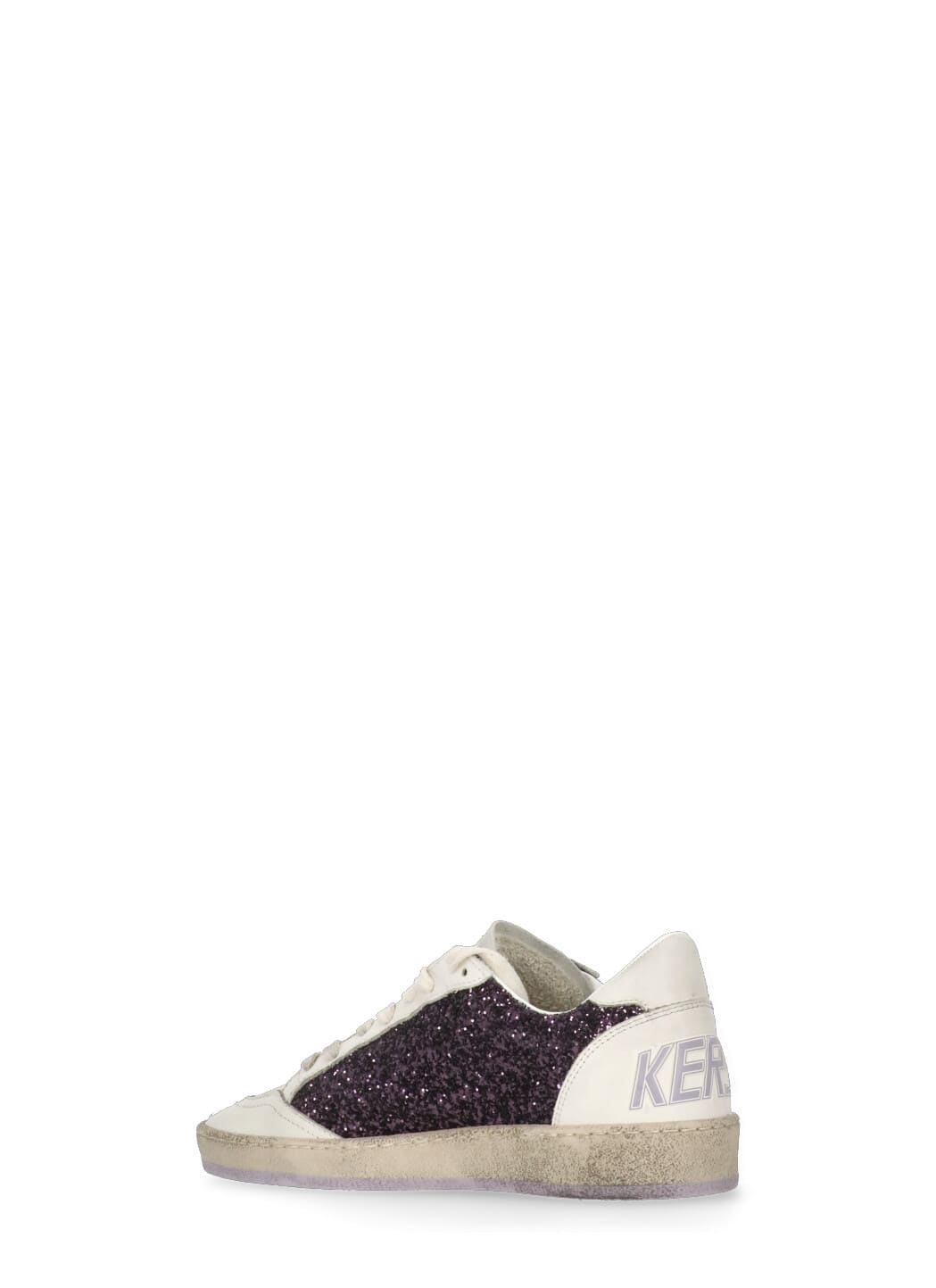 Golden Goose Iconic Star Low Top Sneakers In Purple