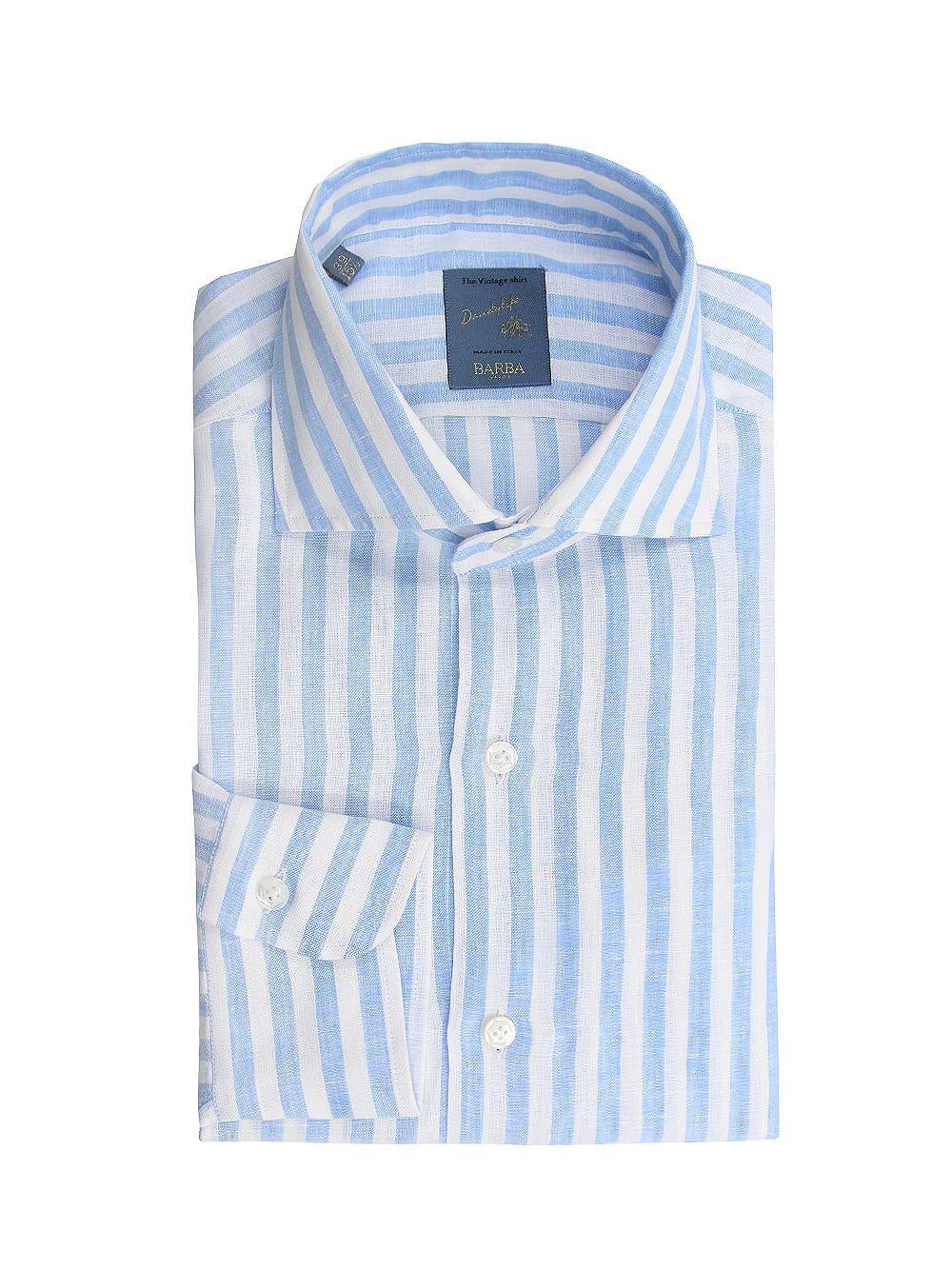 Shop Barba Napoli Barba Shirt In Light Blue