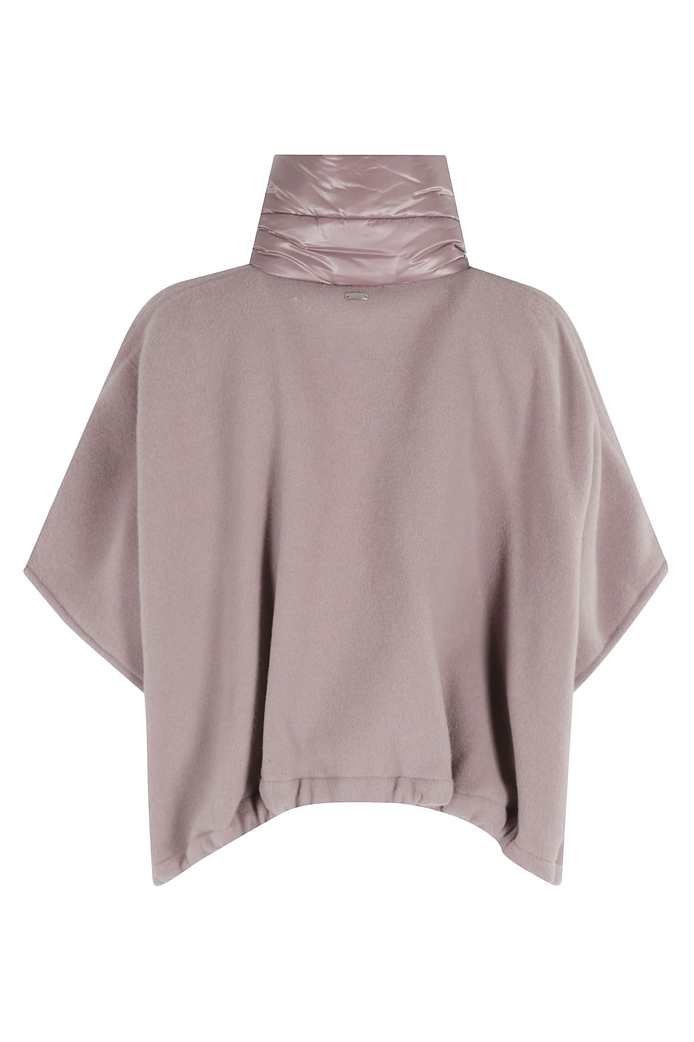 Herno Quilted-pocket Fleece Jacket In Purple