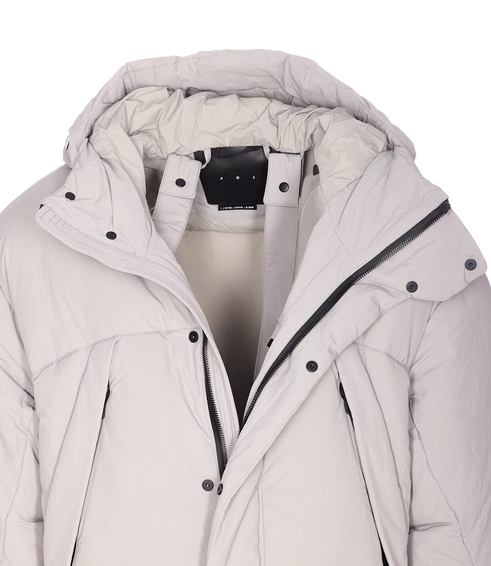 Jg1 Outerwear Down Jacket In Neutral