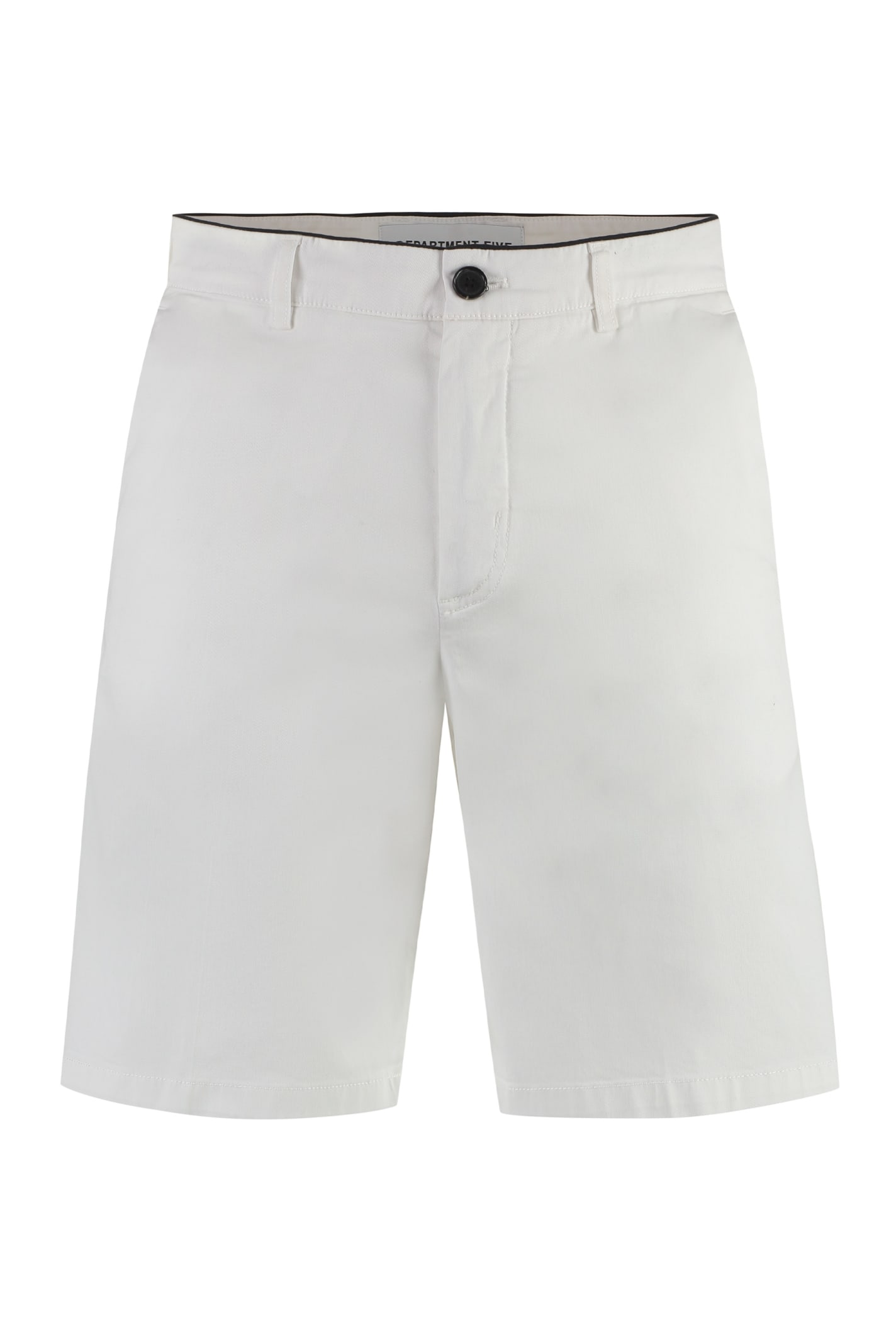 Shop Department Five Tim Cotton Bermuda Shorts In White