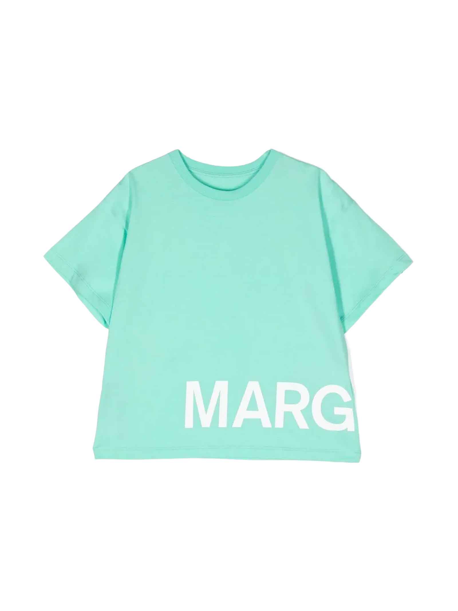 MM6 MAISON MARGIELA BLUE T-SHIRT UNISEX
