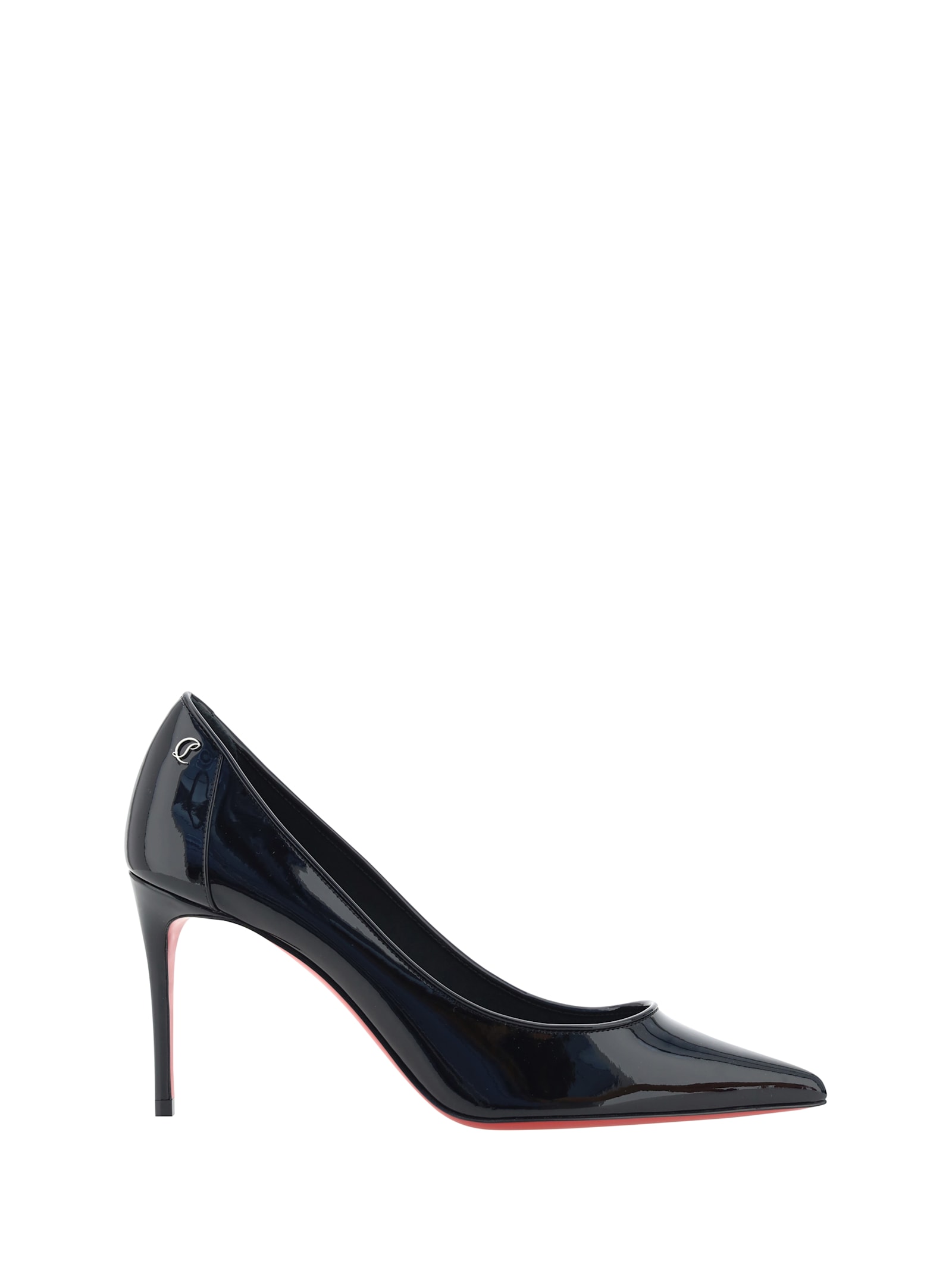 Shop Christian Louboutin Sporty Kate Pumps In Black/lin Black