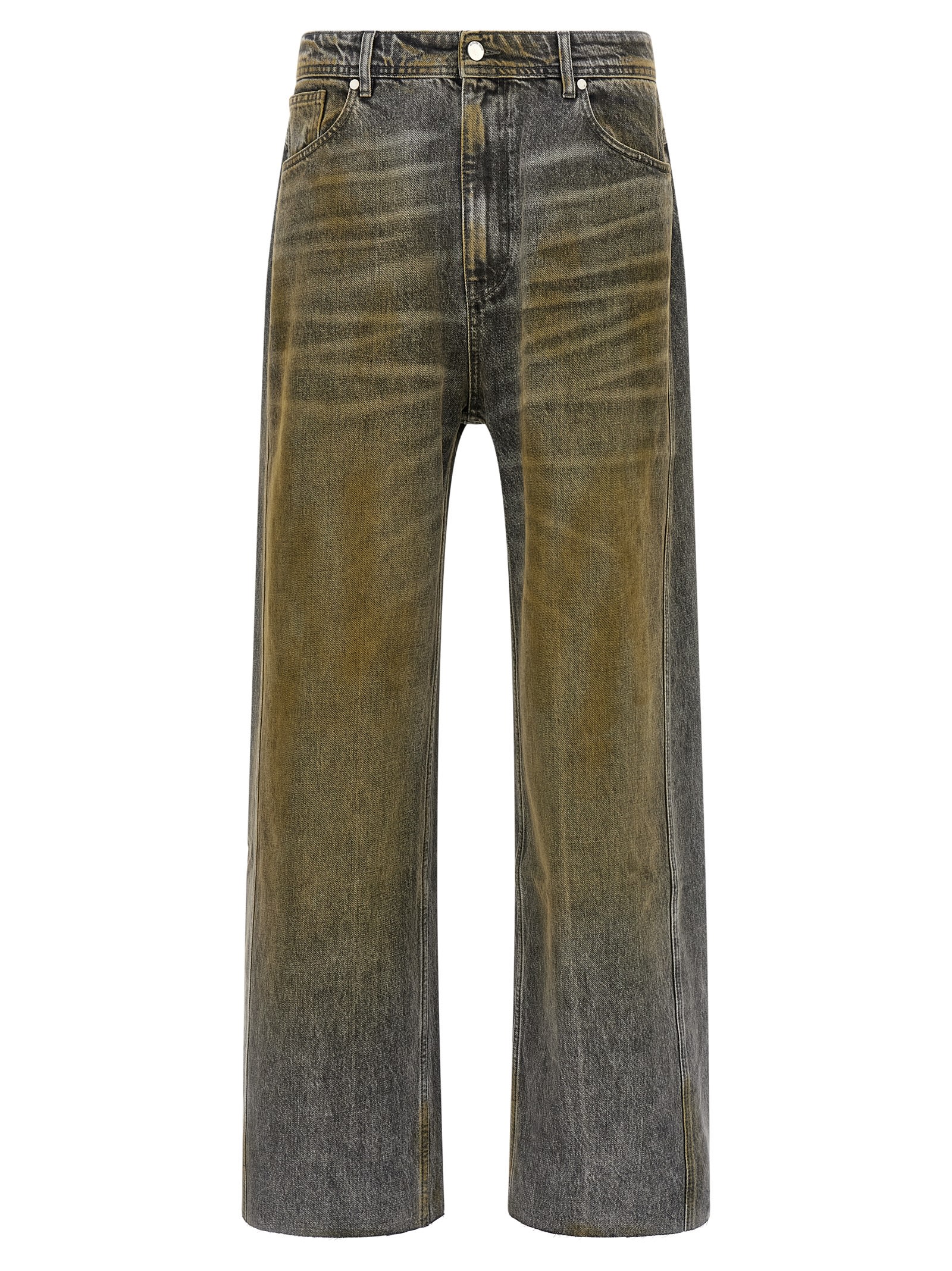 44 Label Group Green Soil Jeans In Green