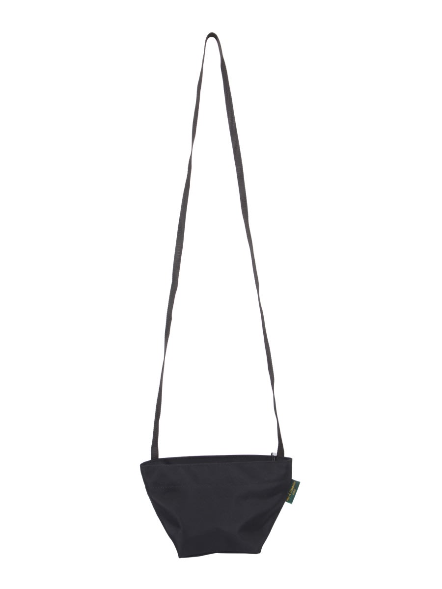 Herve Chapelier Mini Shoulder Bag In Black