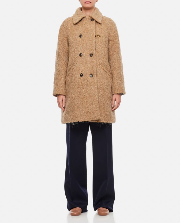 Fay Jaqueline Coat In Brown