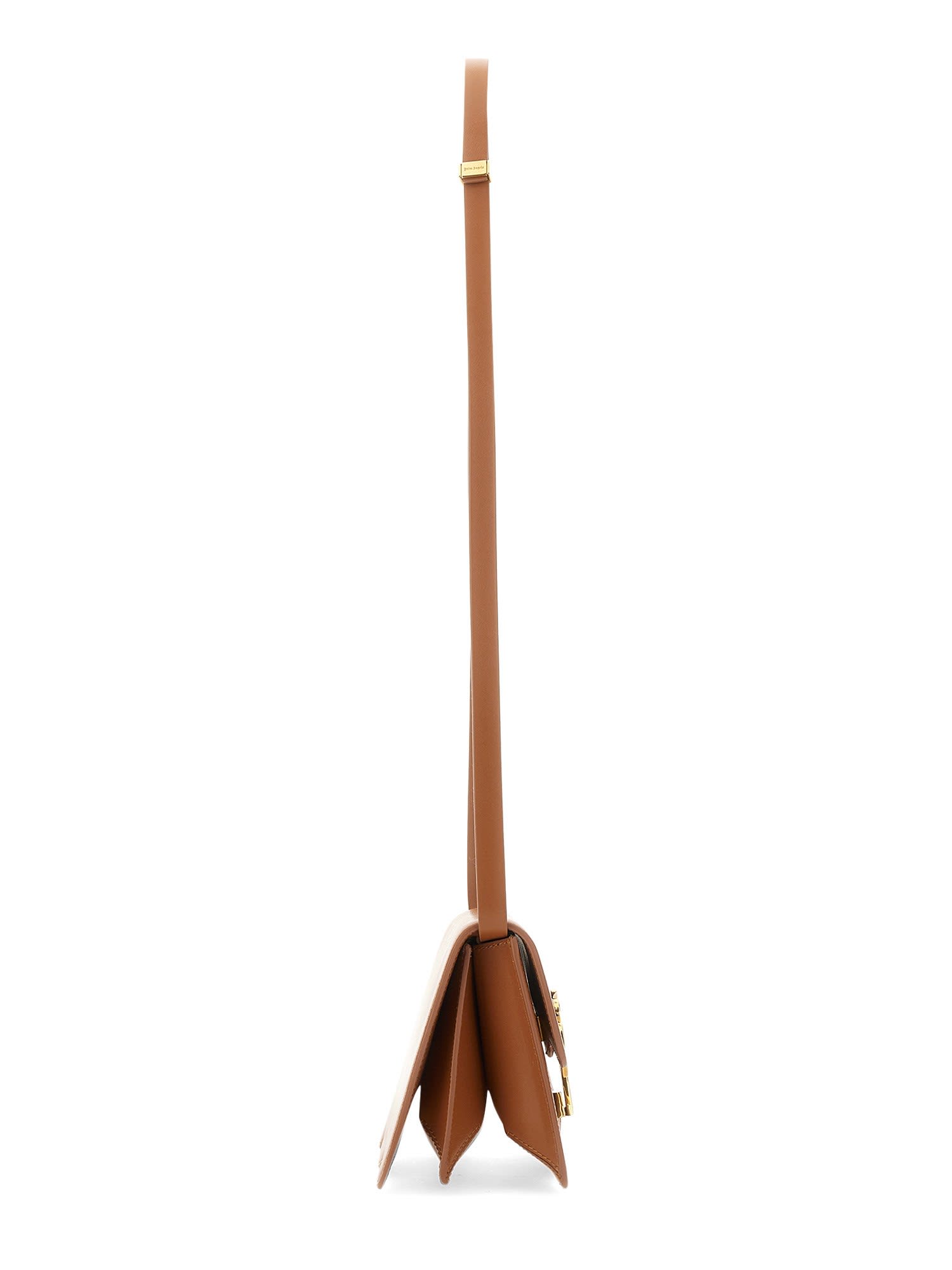 Palm Angels Palm Beach Bag In Brown