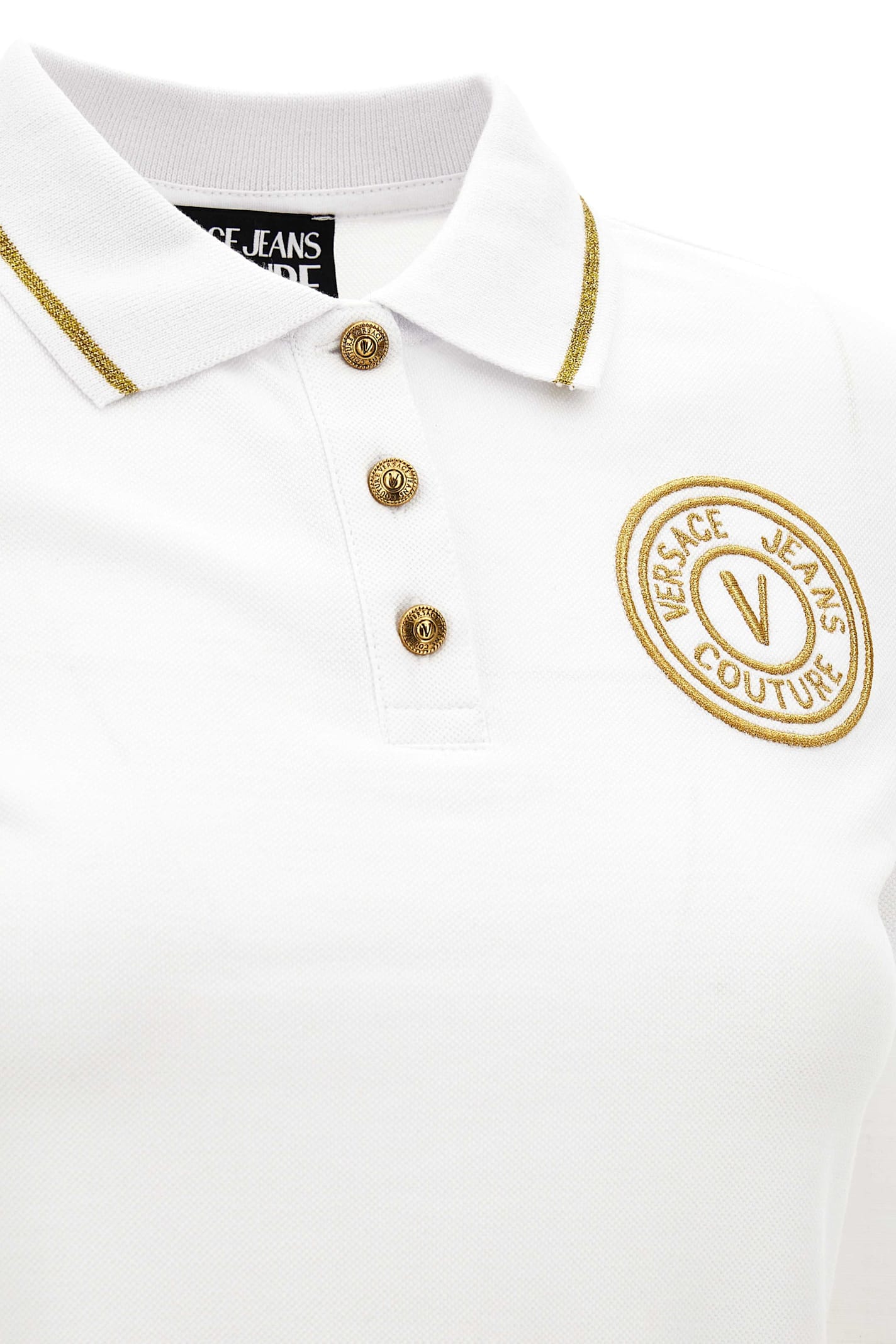 Versace Jeans Couture Polo In White