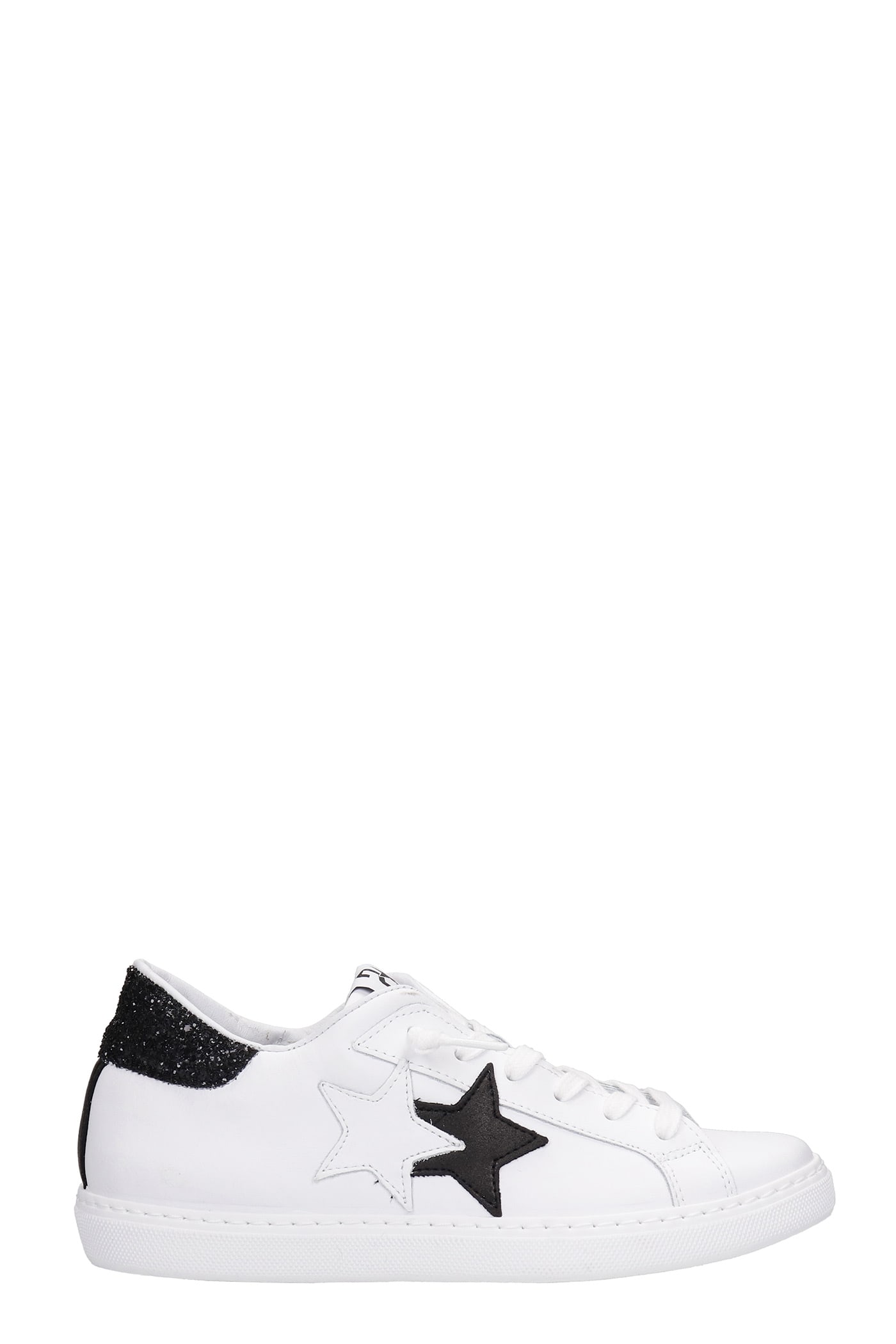 Sneakers In White Leather 2Star