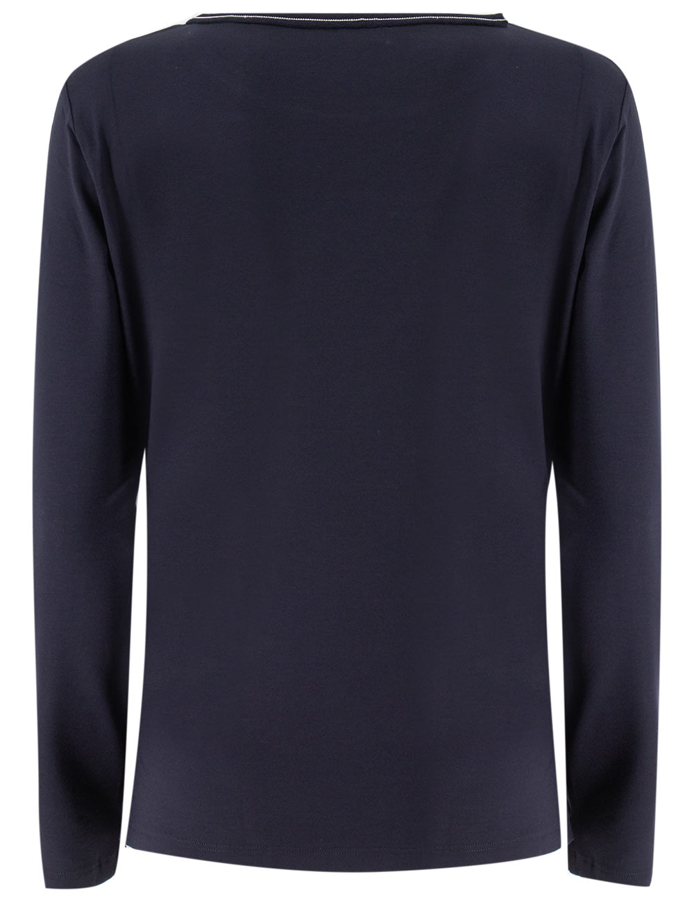 Shop Le Tricot Perugia Shirt In Navy Dark Blue