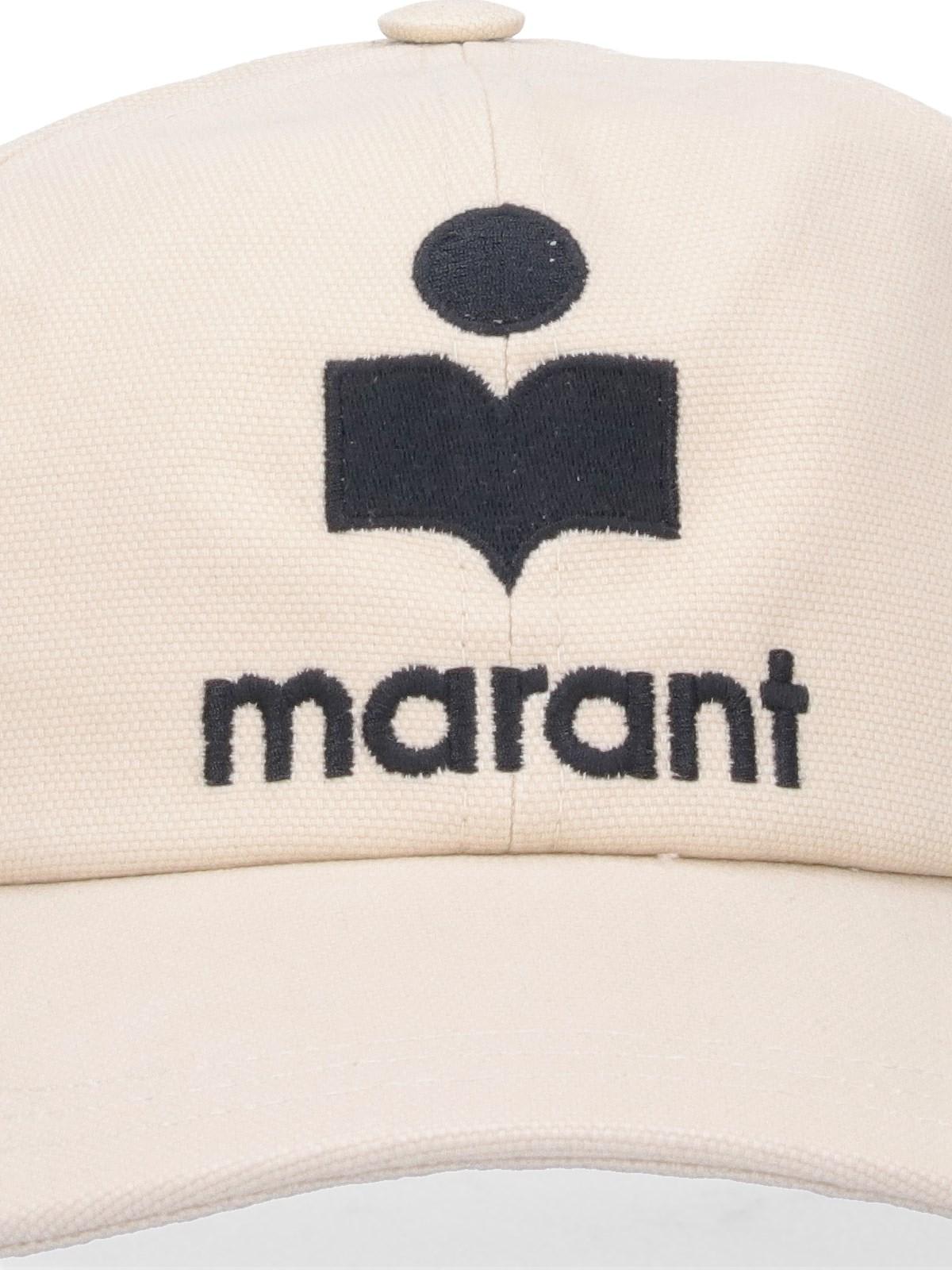 Shop Isabel Marant Tyron Baseball Hat In Neutrals