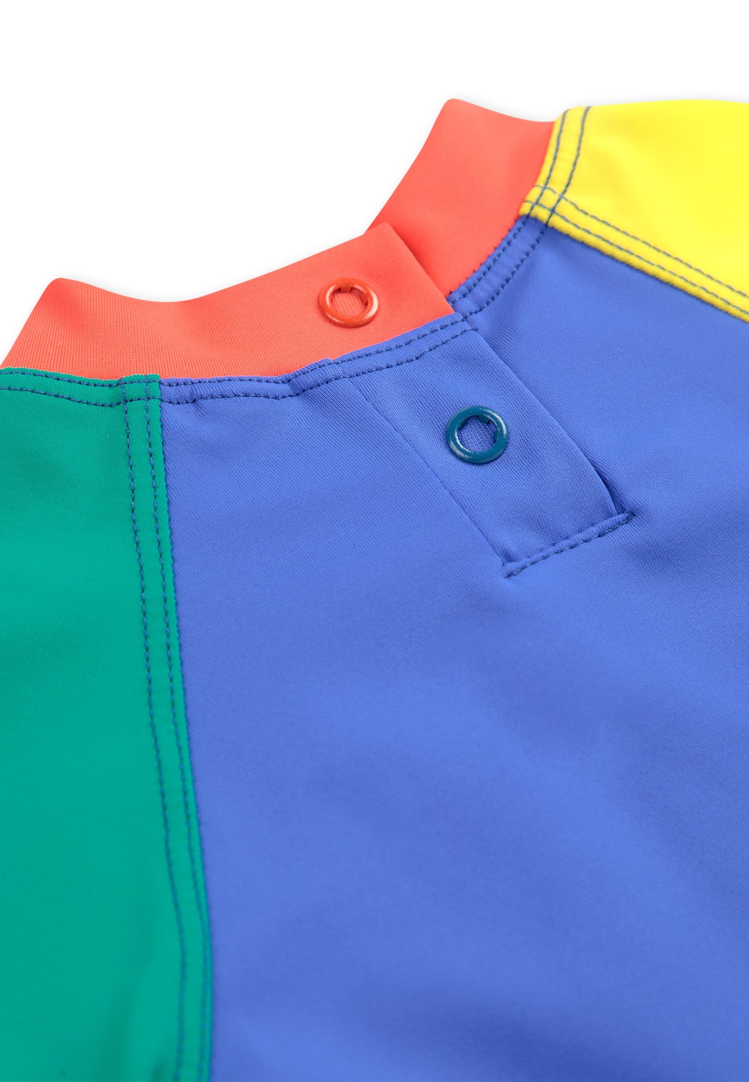 Bobo Choses Anti Uv Multicolor T-shirt For Boy With Writing In Multicolor