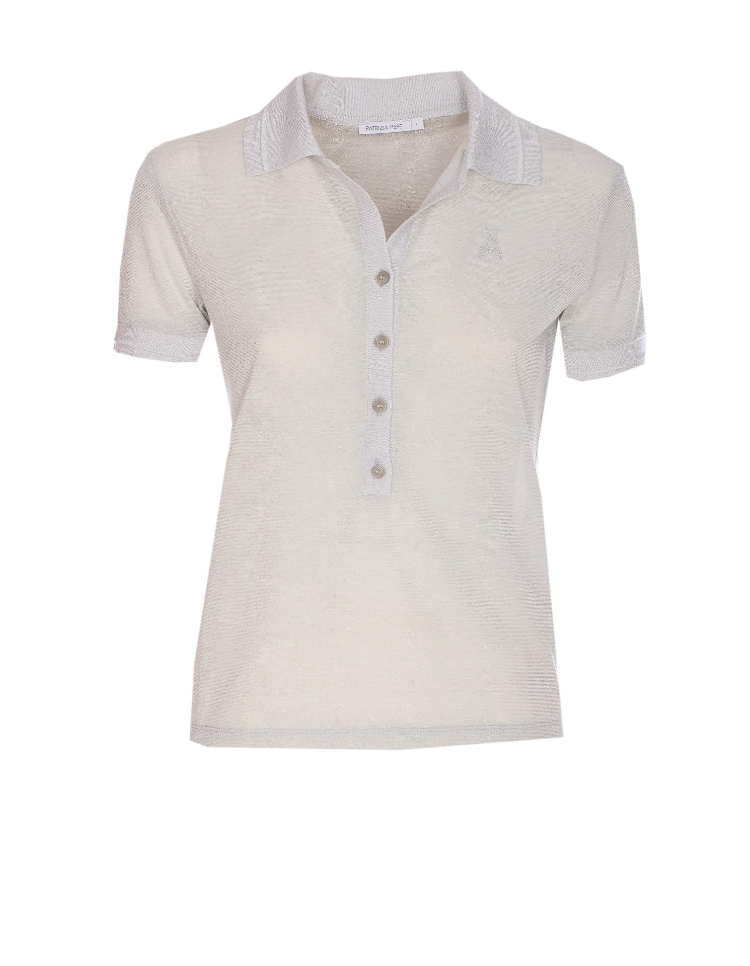 PATRIZIA PEPE LUREX T-SHIRT