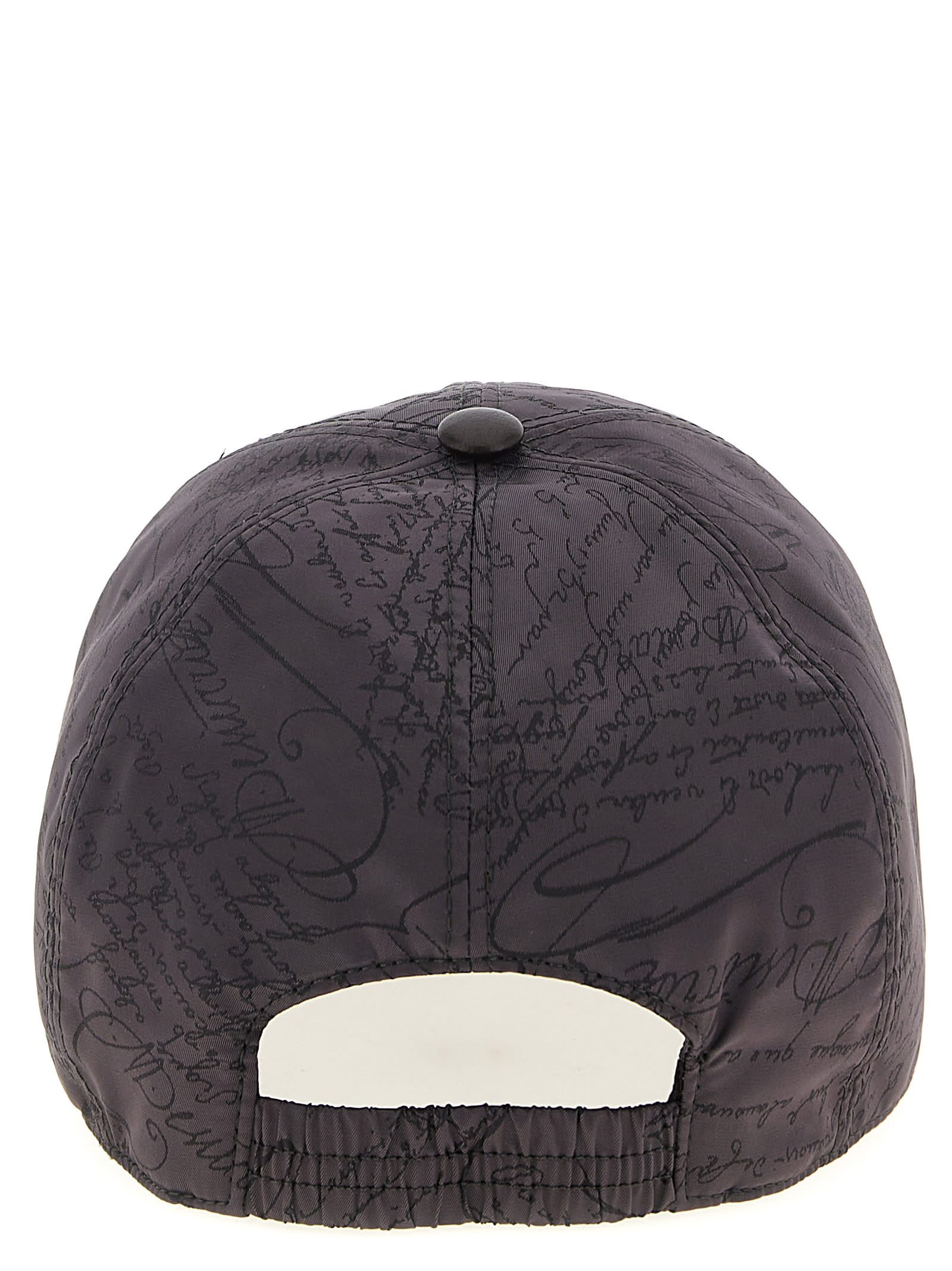 Berluti Grey Scritto Baseball Hat In Gray