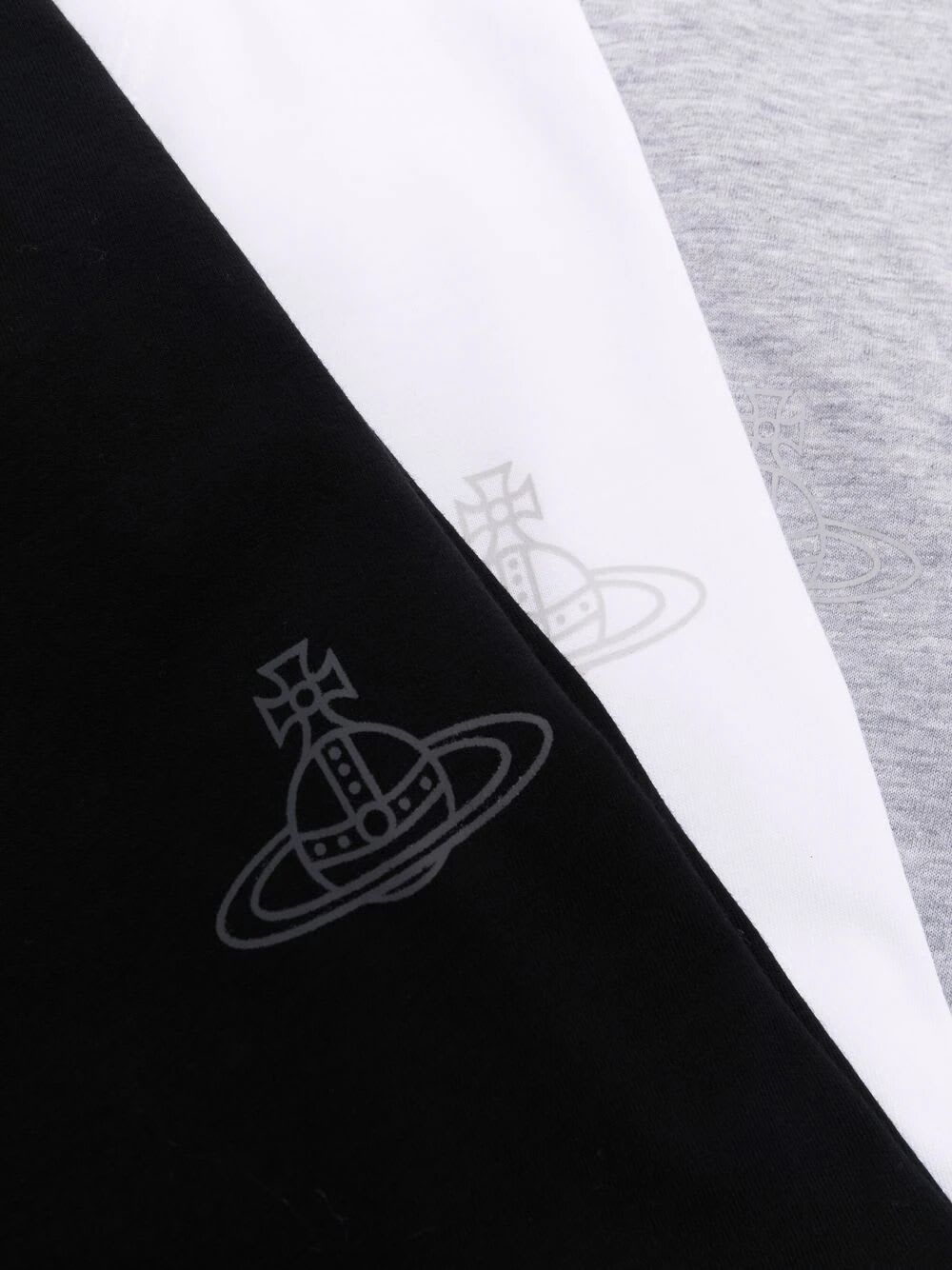 Shop Vivienne Westwood Three Pack T-shirt In White Black Grey