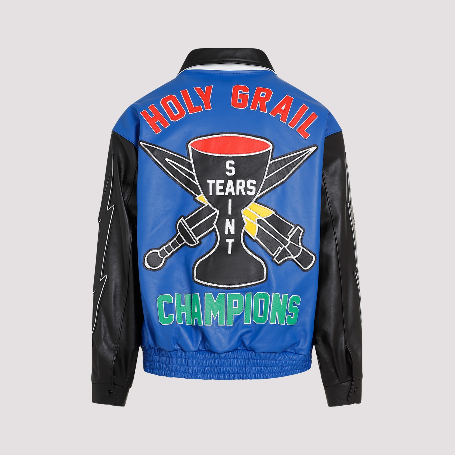 Shop Saint Mxxxxxx Varsity Jacket In Multi