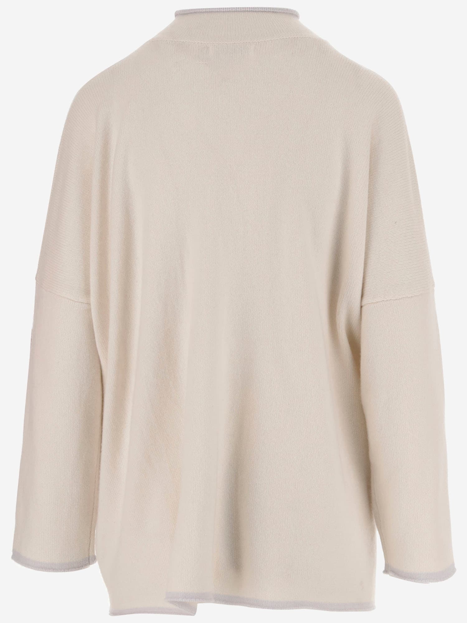 Shop Oliver Lattughi Cashmere Sweater In White