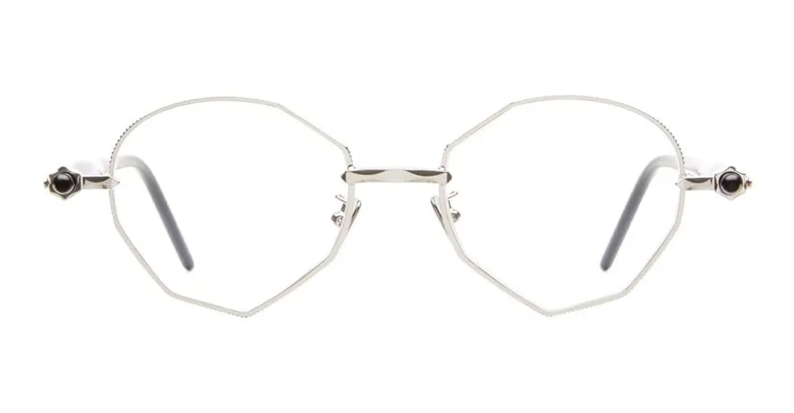 Shop Kuboraum Mask P71 - Silver Rx Glasses