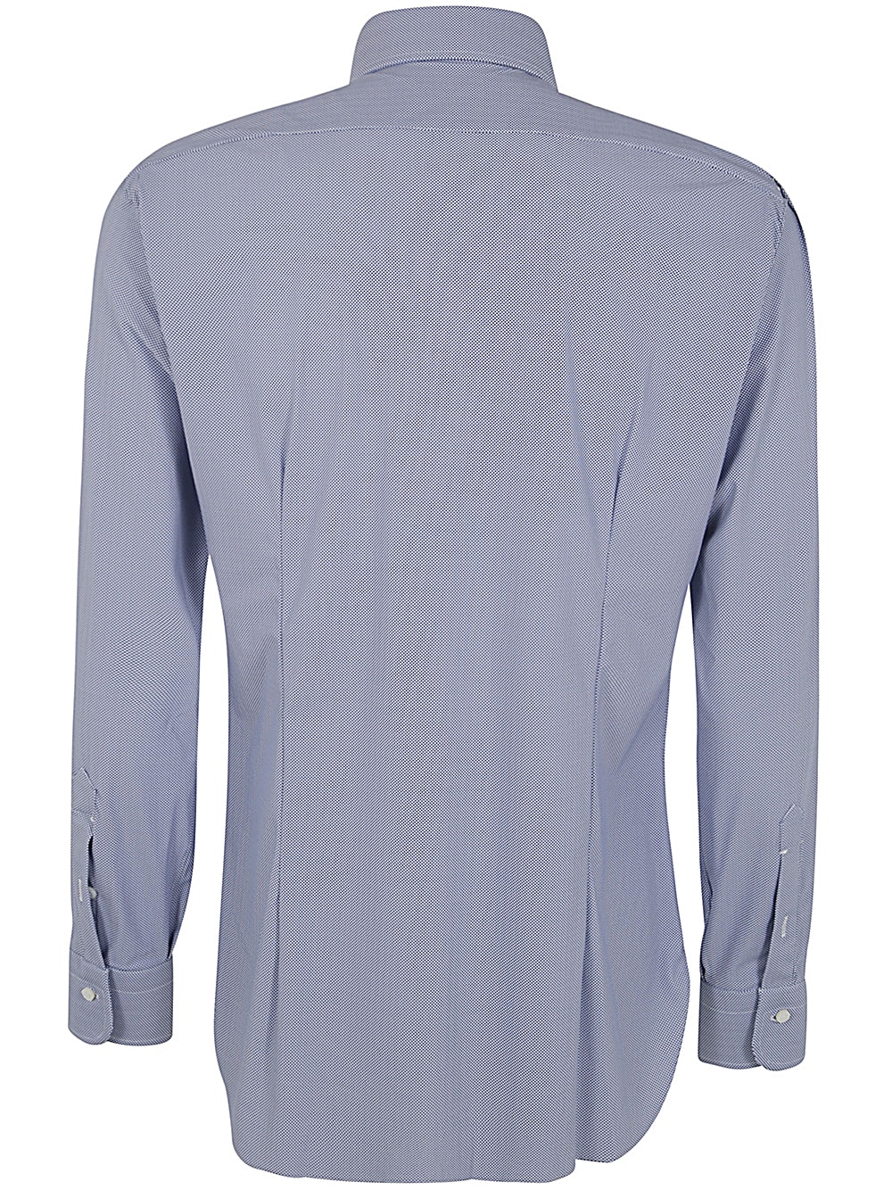 Shop Barba Napoli Neck Shirt In Blue