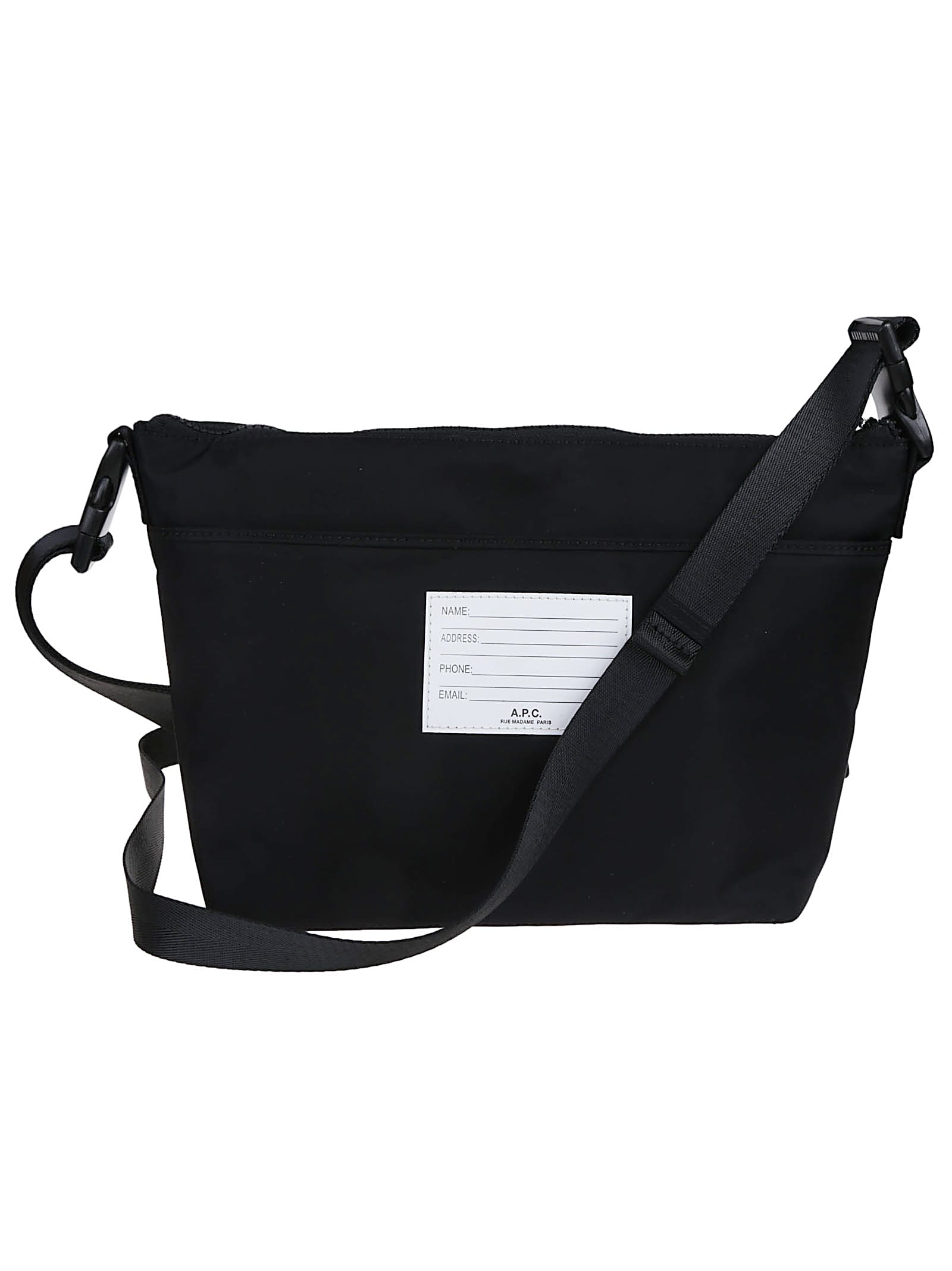 Apc Trek Shoulder Bag In Black