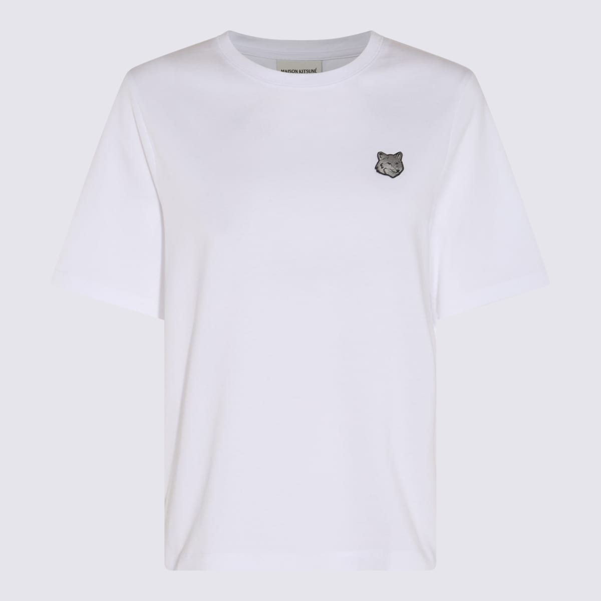 Maison Kitsuné White Cotton T-shirt