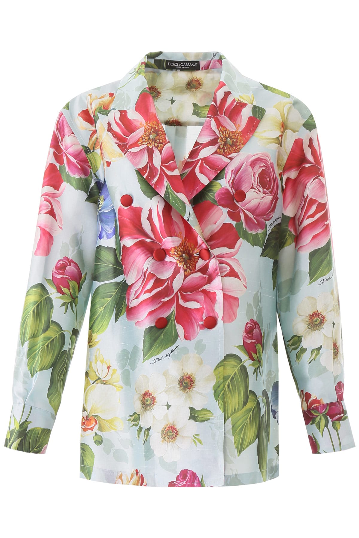 Dolce & Gabbana Floral Shantung Jacket