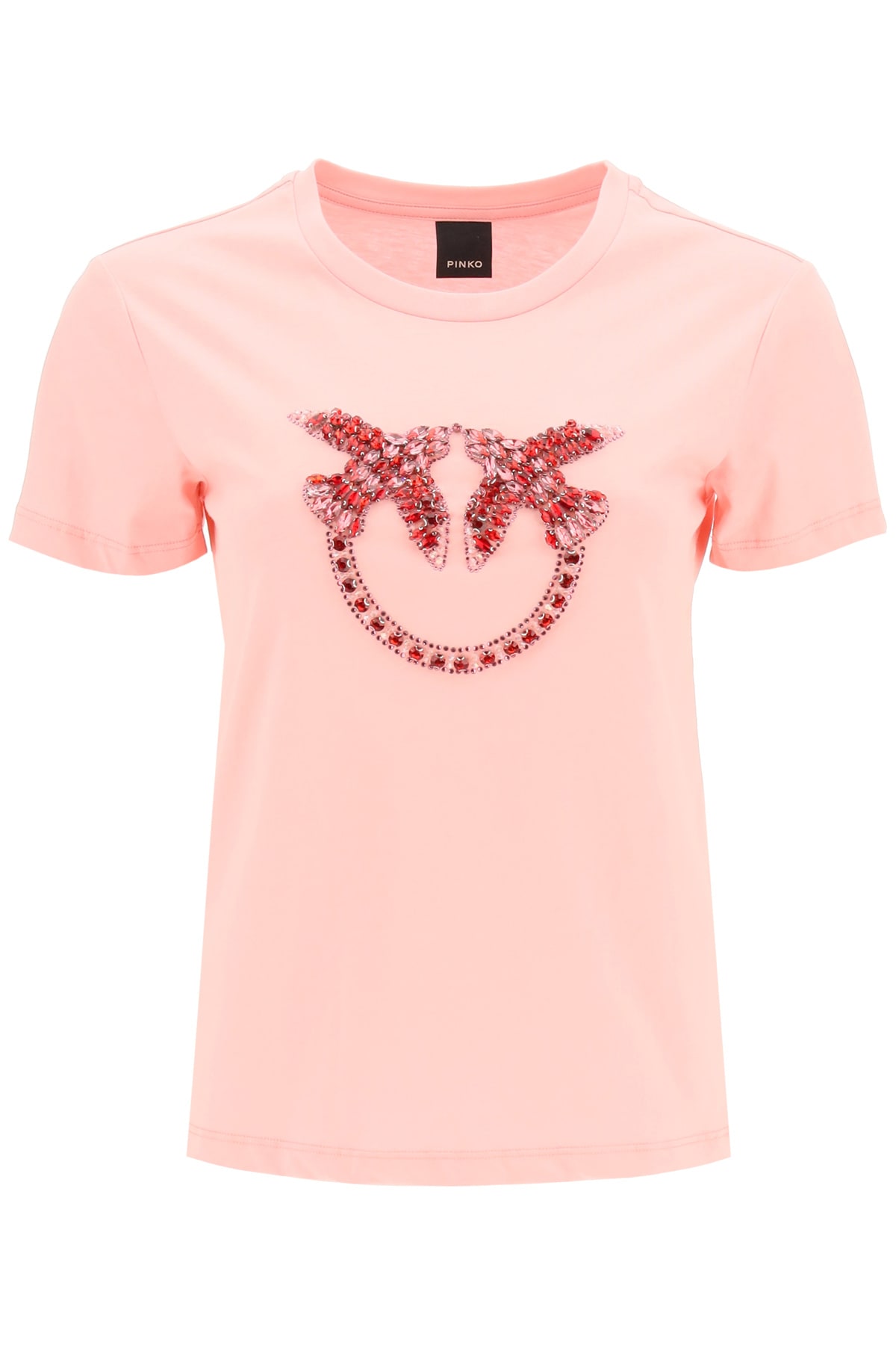 Pinko Quentin T-shirt Love Birds Embroidery