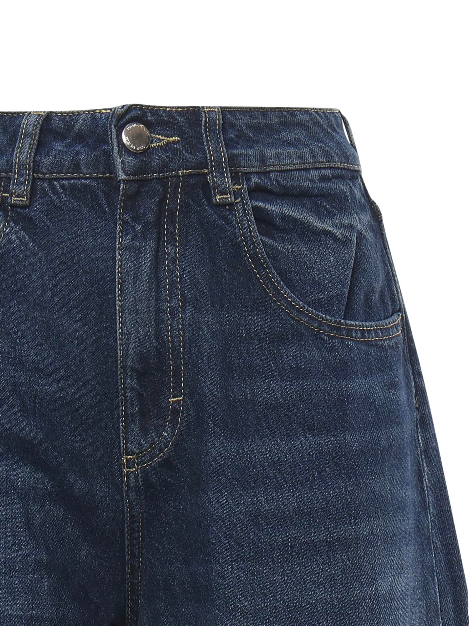 Icon Denim Poppy Cotton Jeans In Blue