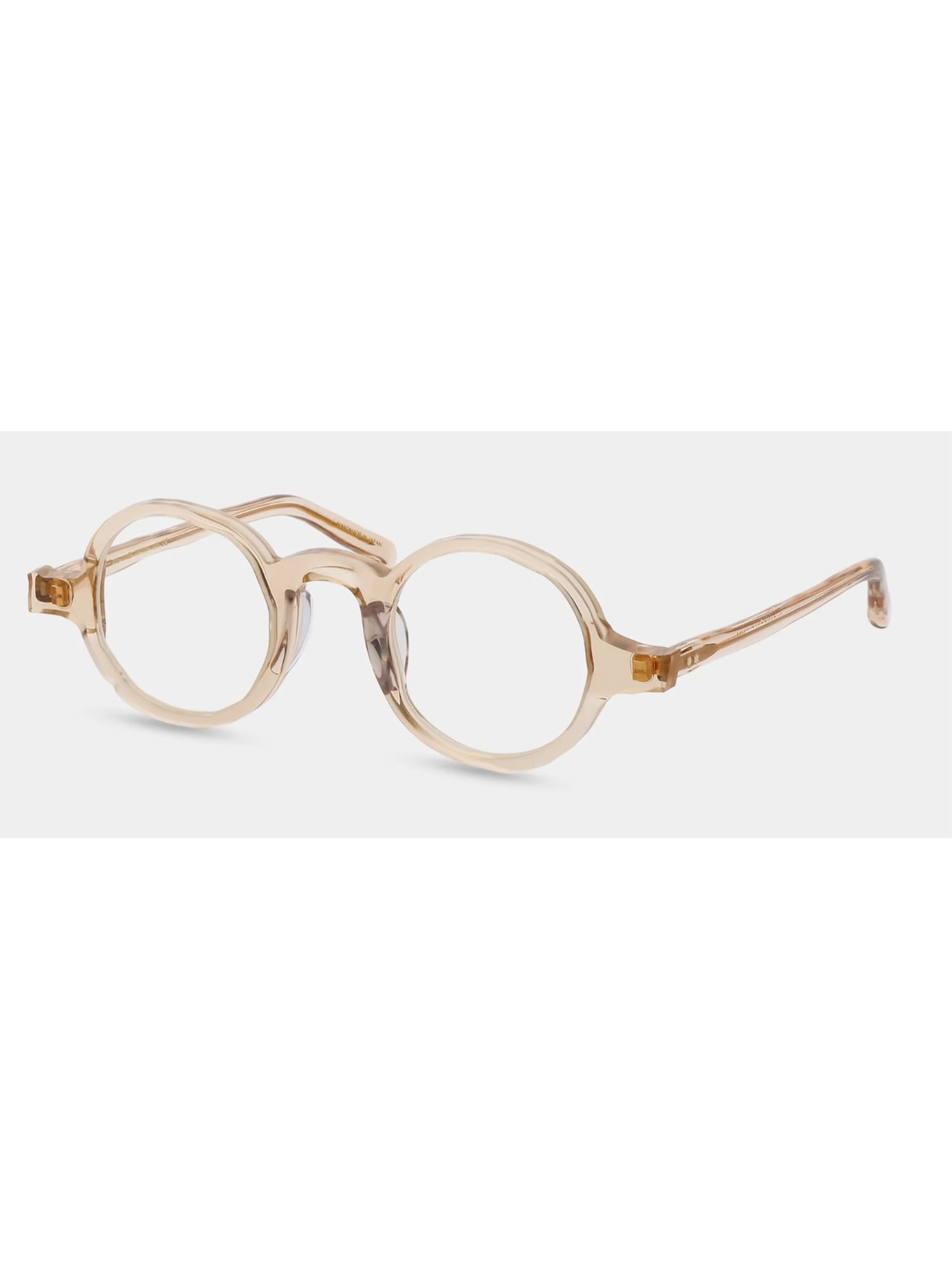 Masahiro Maruyama Mm/0088 No.2 Eyewear In Clear Light Brown