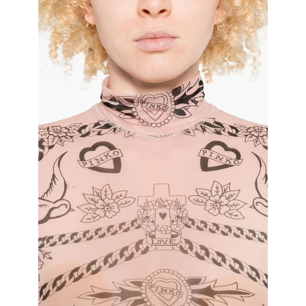 Pinko Sweaters Neutral In Neutral