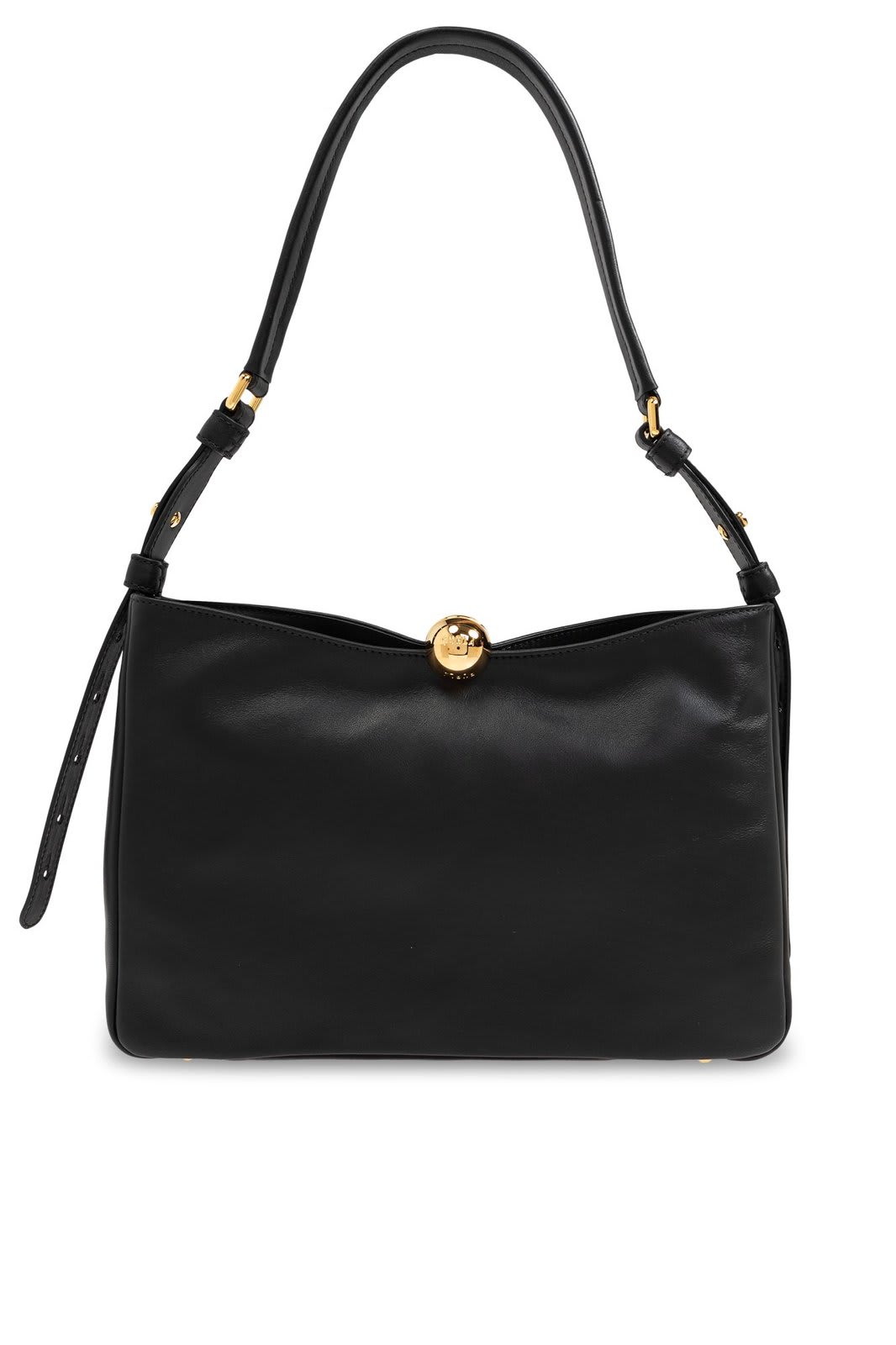 Furla Sfera Soft M Shoulder Bag In Black