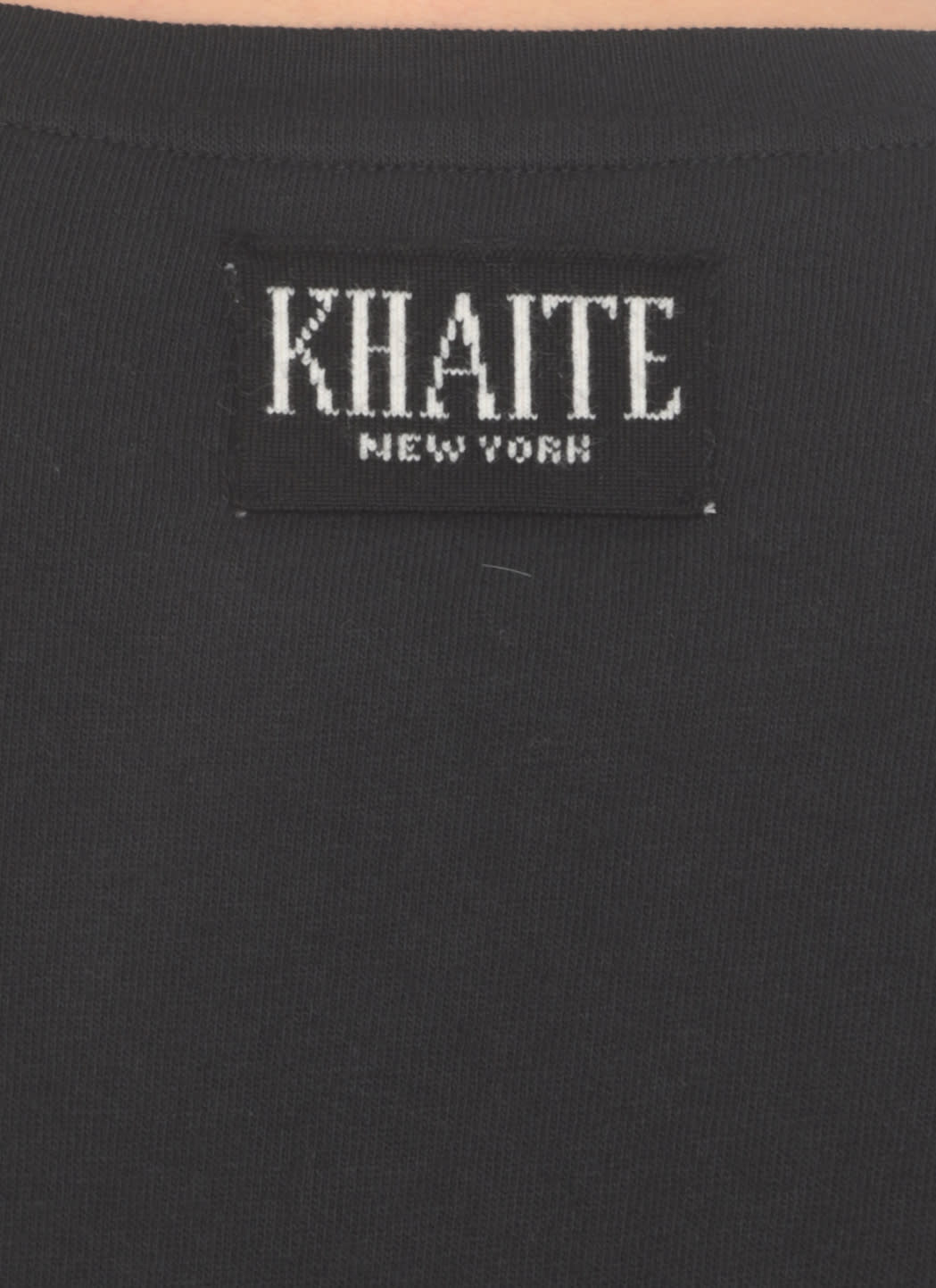 Shop Khaite Mae T-shirt In Black